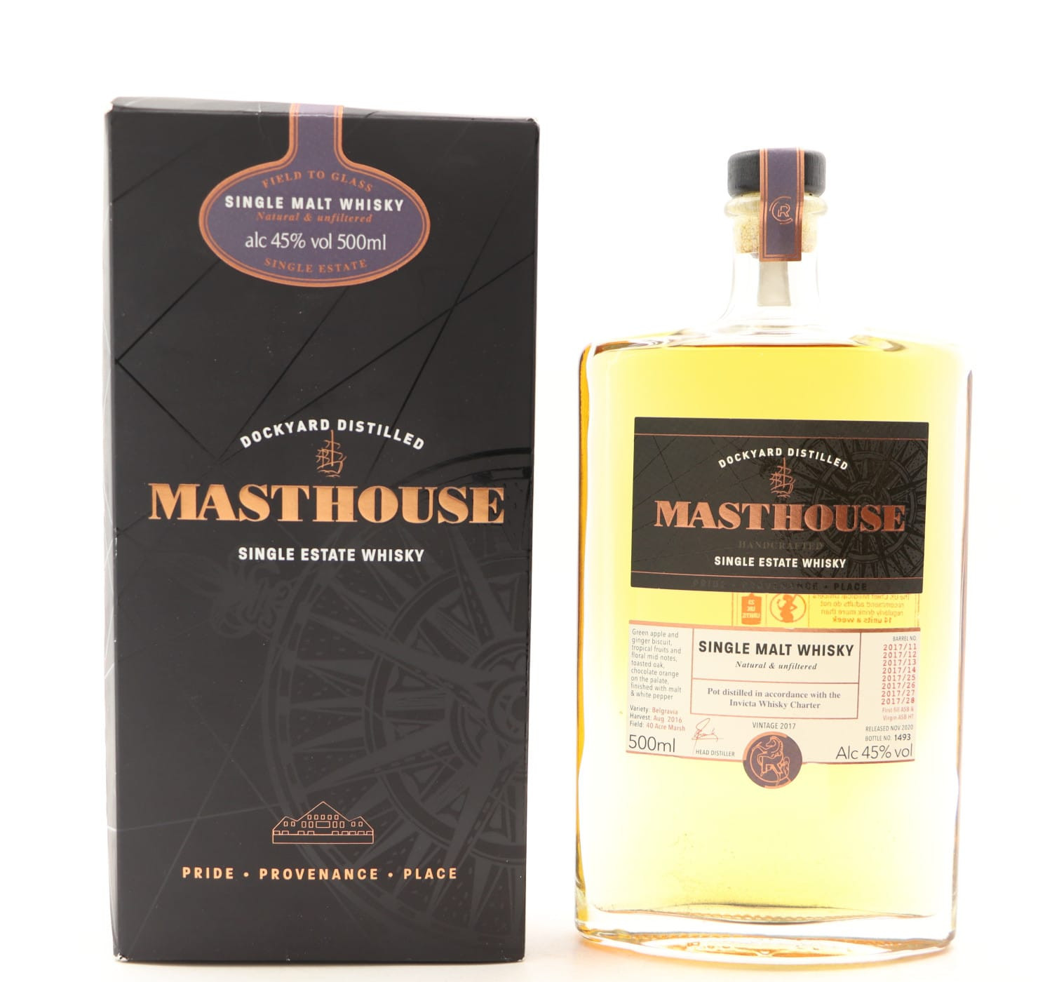 Copper Rivet 2017 Masthouse 50cl Whisky