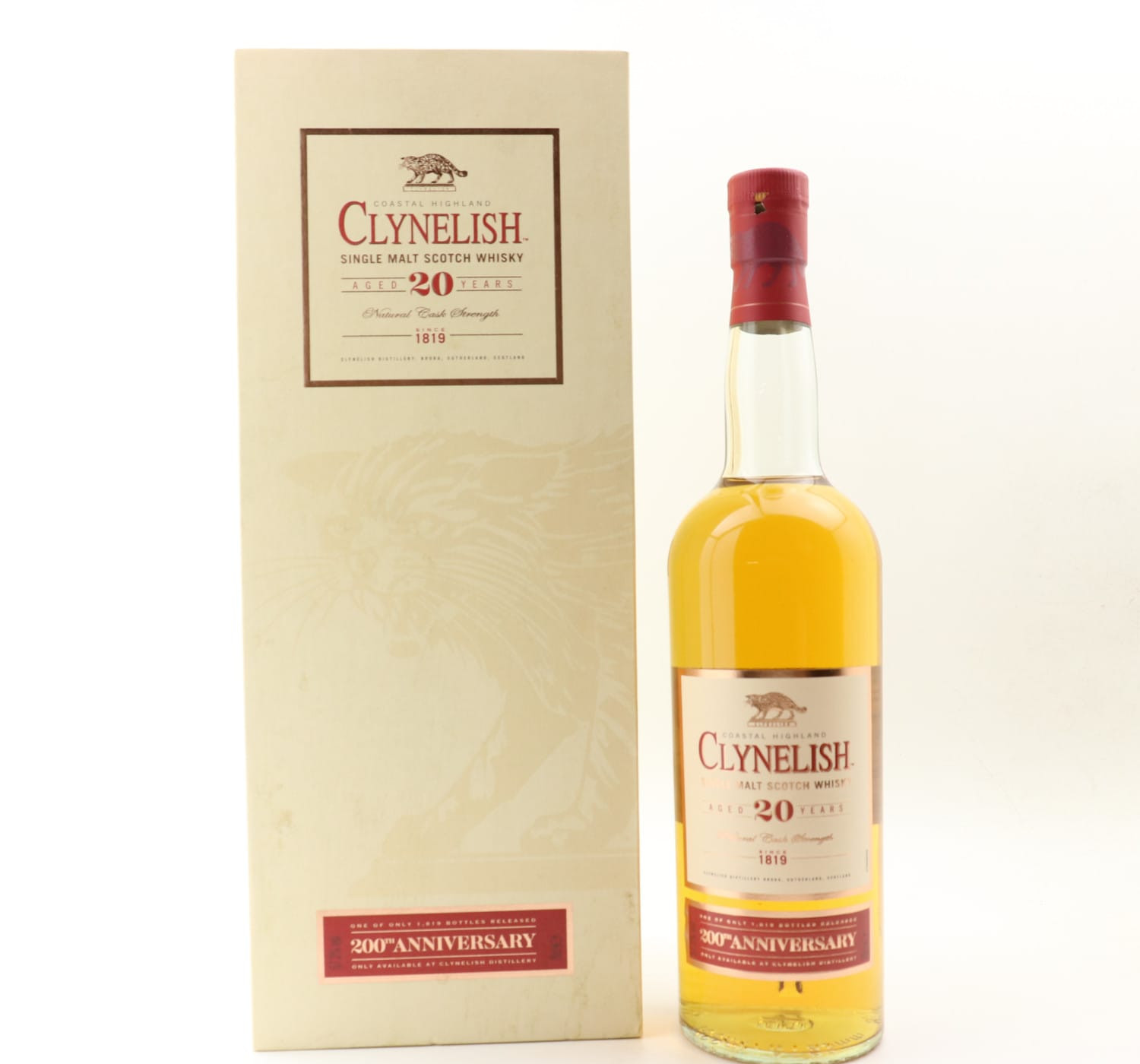 Clynelish 20 Year Old 200th Anniversary Distillery Exclusive Whisky