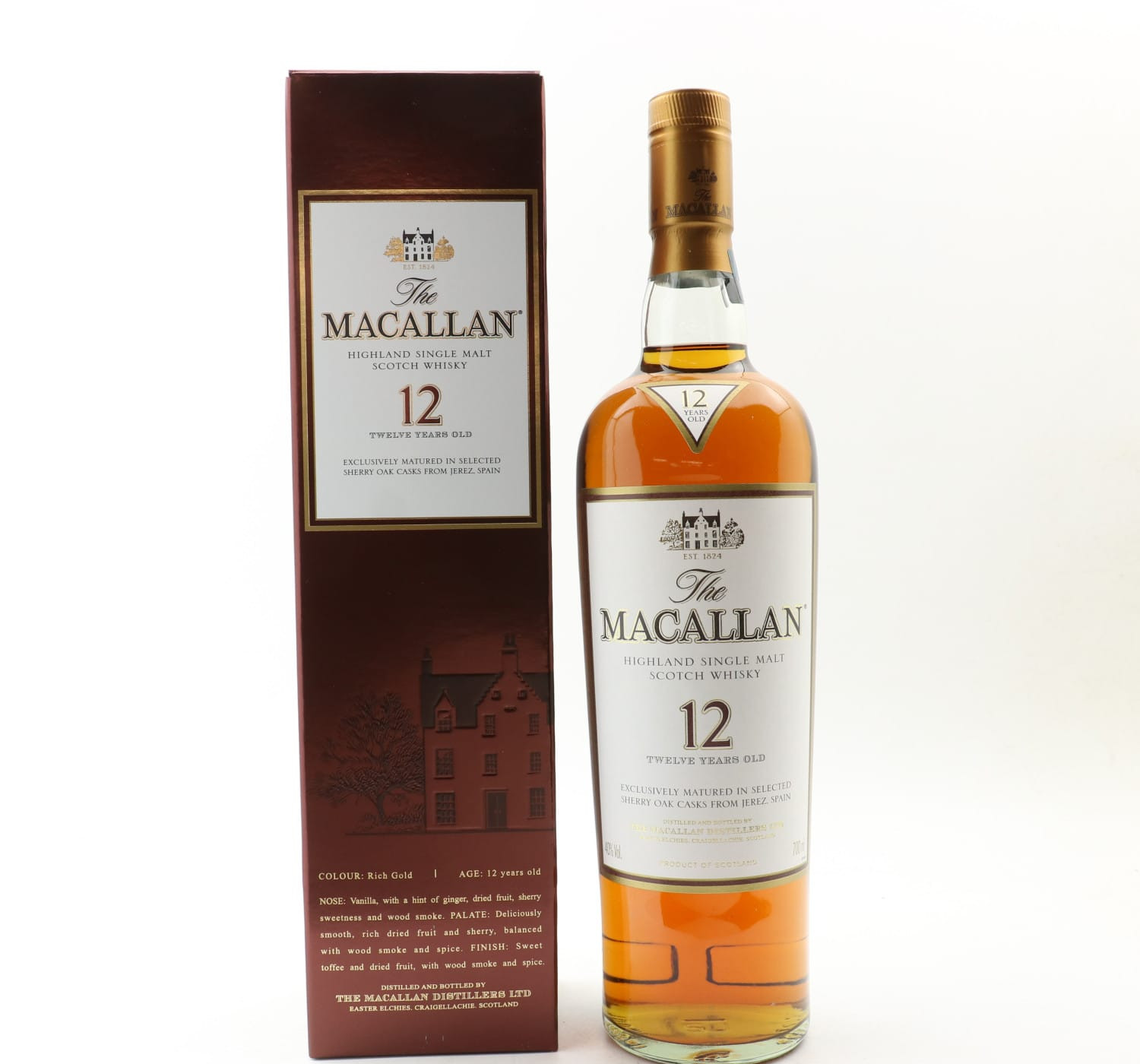 Macallan 12 Year Old Whisky