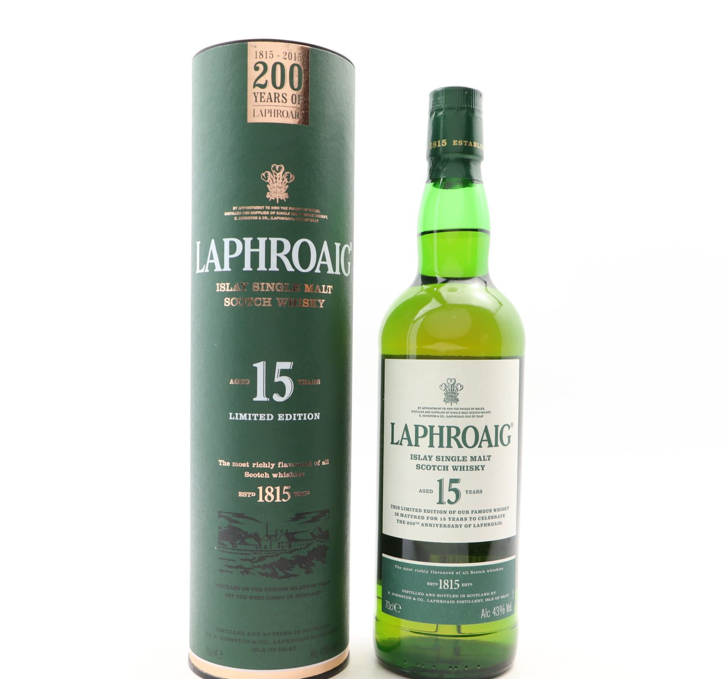 Laphroaig 15 Year Old 200th Anniversary Whisky