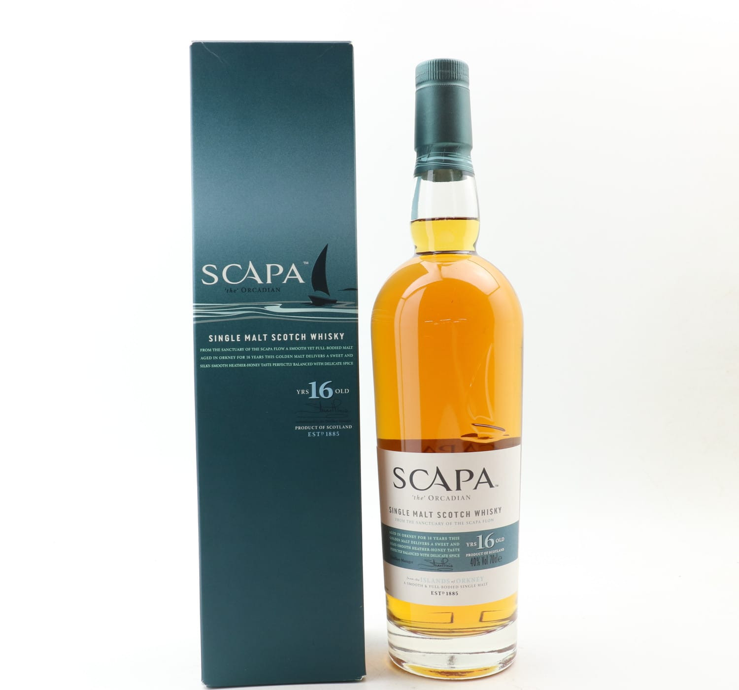 Scapa 16 Year Old Whisky 
