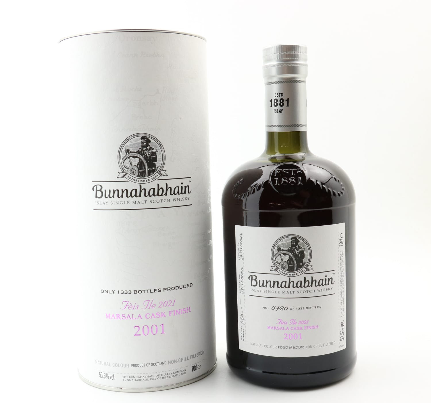 Bunnahabhain 2001 Marsala Cask Finish Feis Ile 2021 Whisky