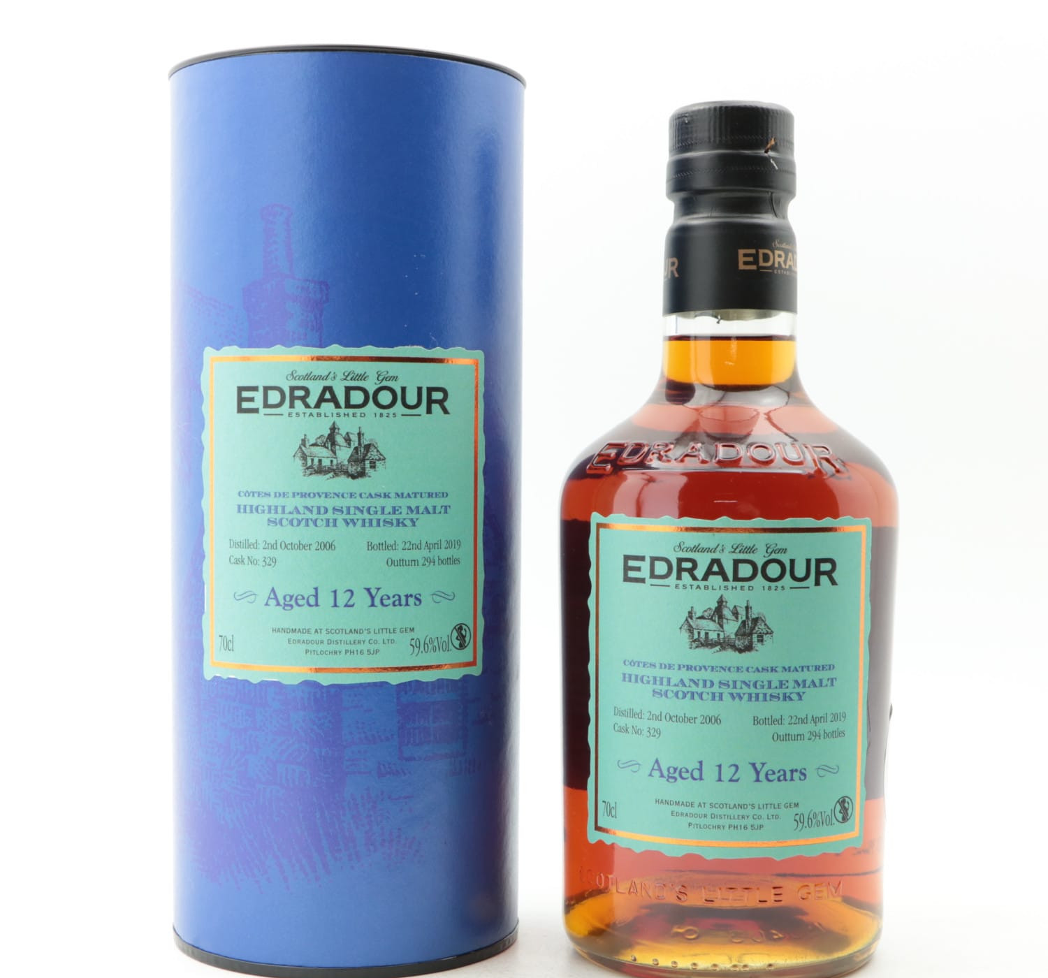 Edradour 2006 12 Year Old Single Cask #329 Whisky