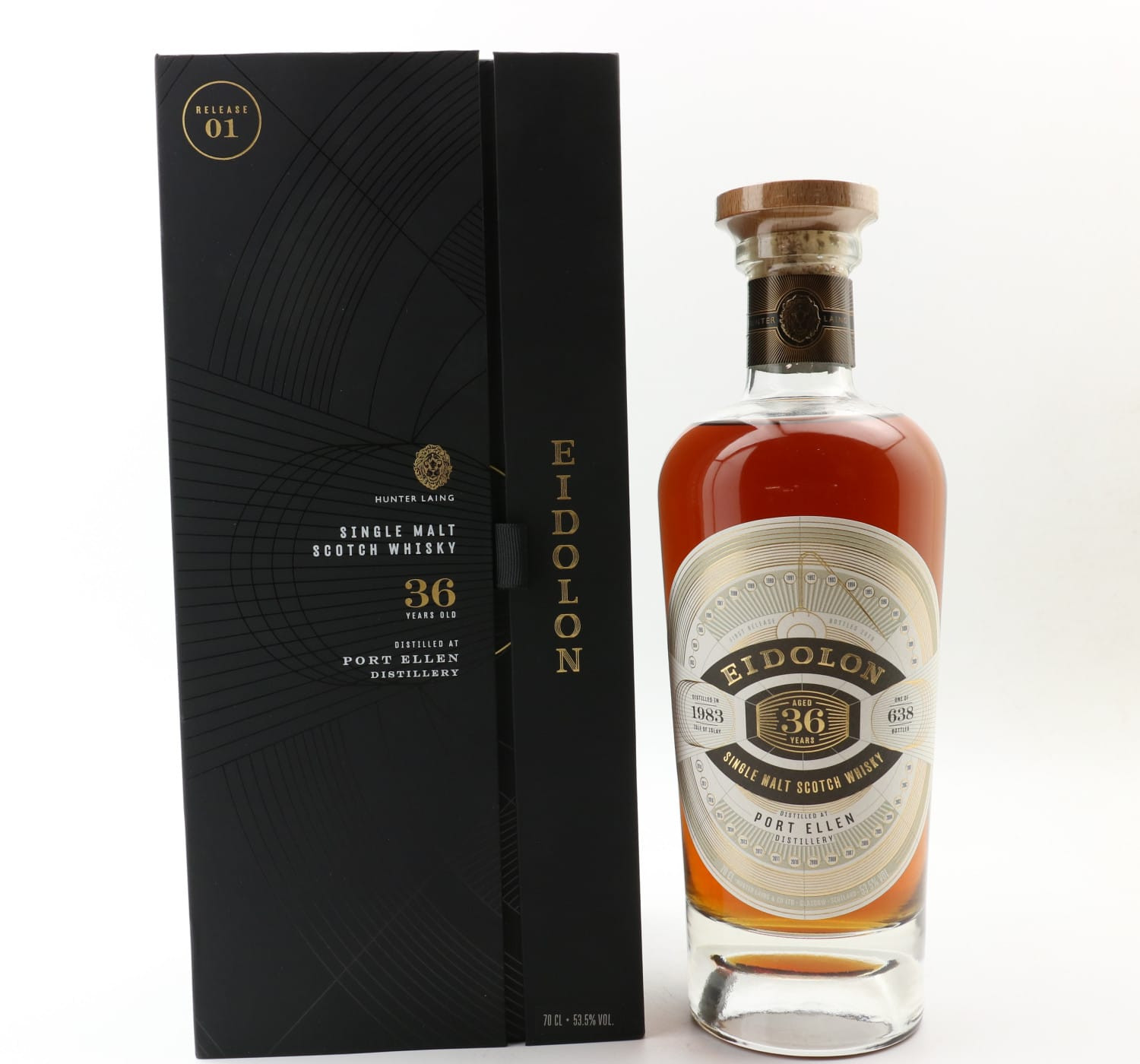 Port Ellen 1983 36 Year Old Eidolon 1st Release Hunter Laing Whisky