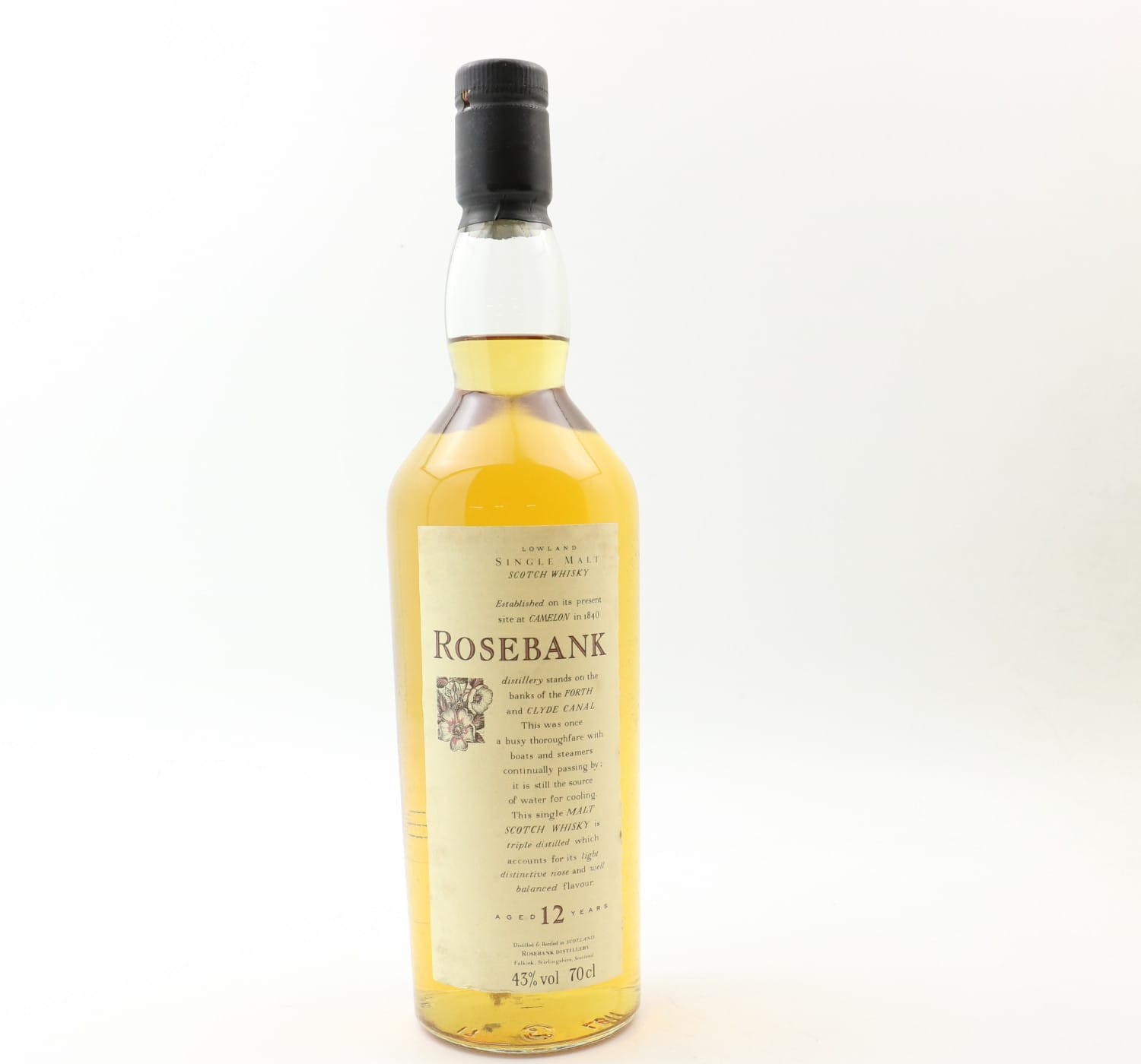 Flora & Fauna Rosebank 12 Year Old Whisky 