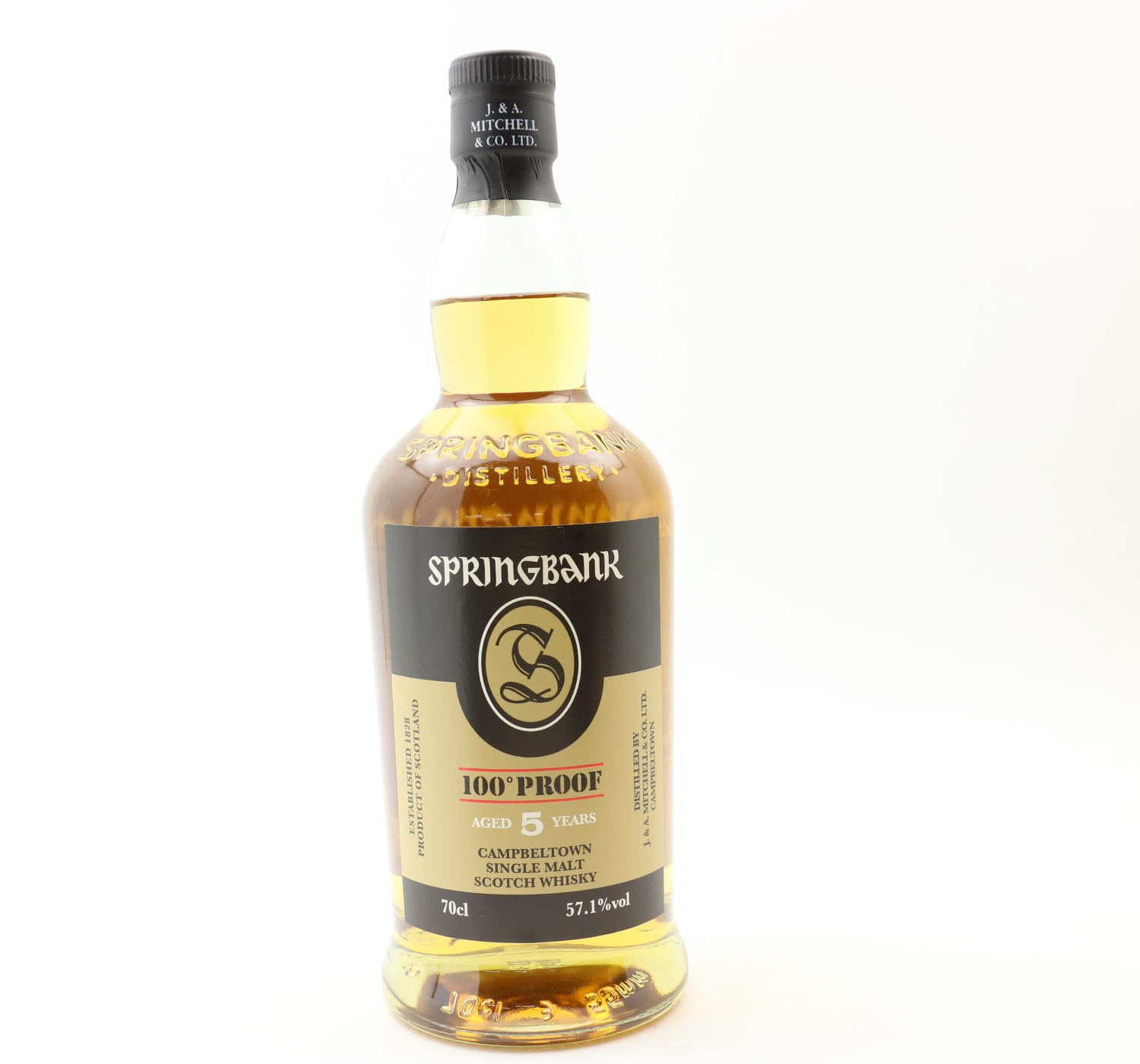 Springbank 5 Year Old 100º Proof Whisky