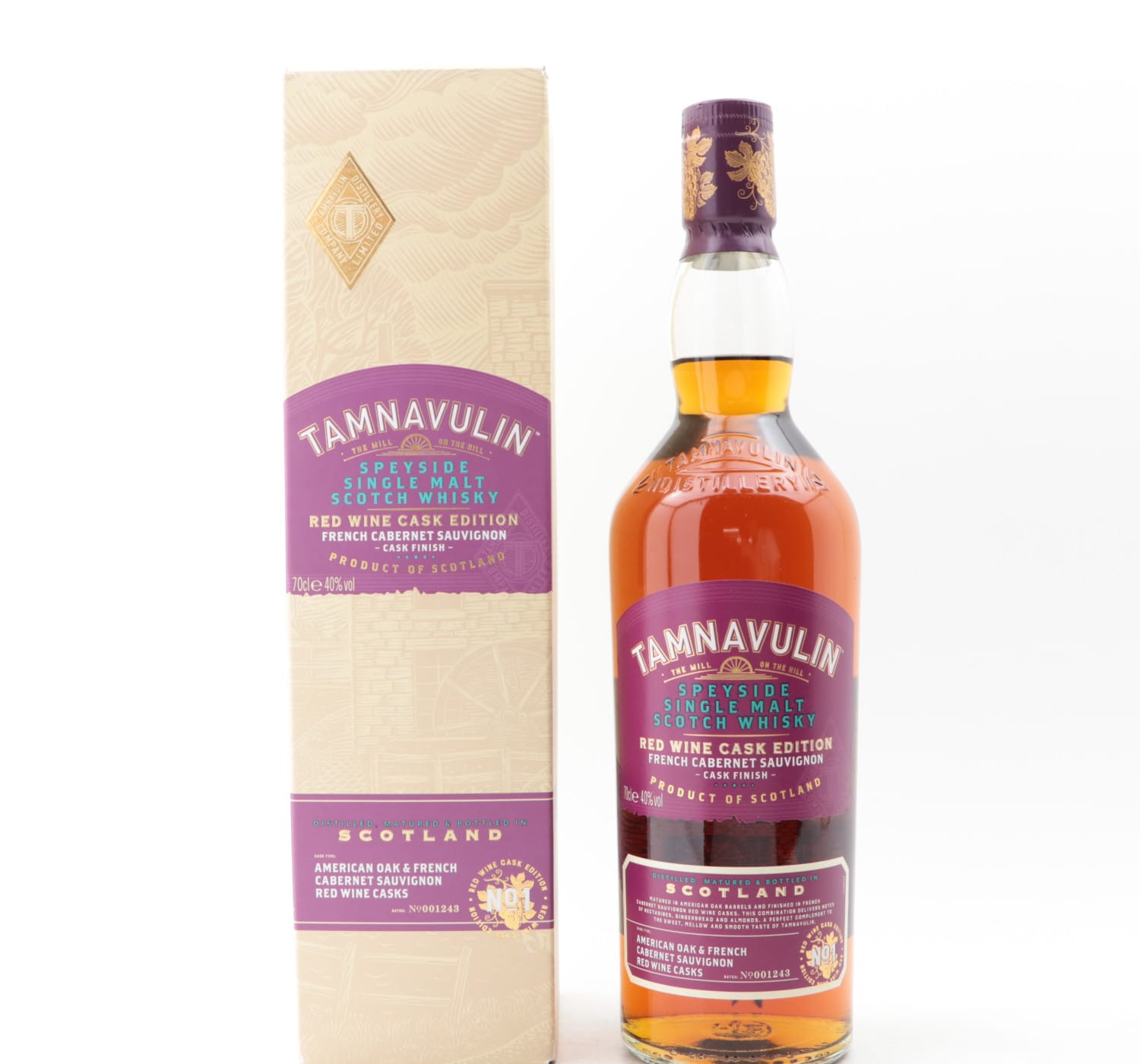 Tamnavulin Red Wine Cask Edition No.1 Whisky 