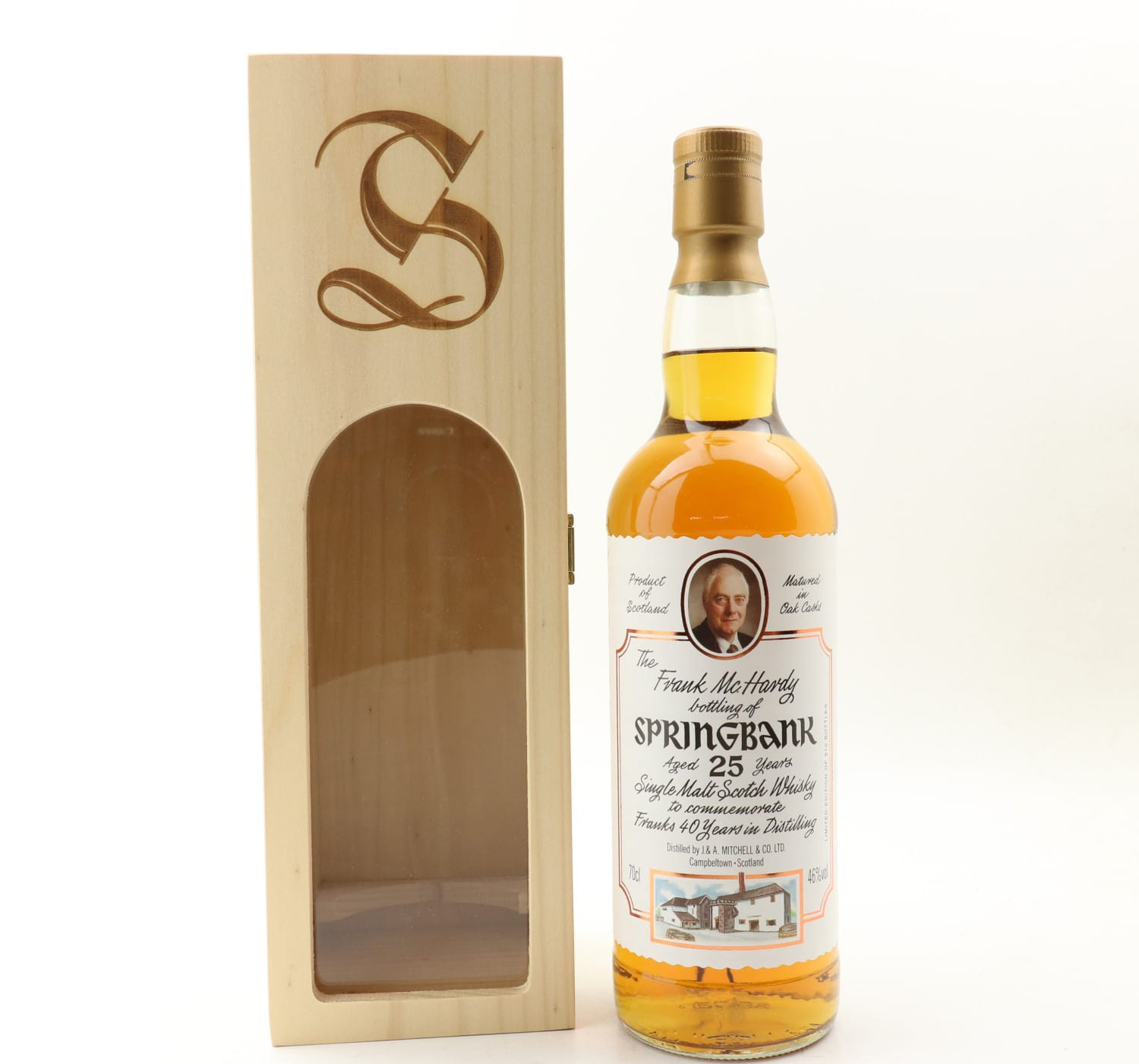 Springbank 25 Year Old Frank McHardy Bottling Whisky 