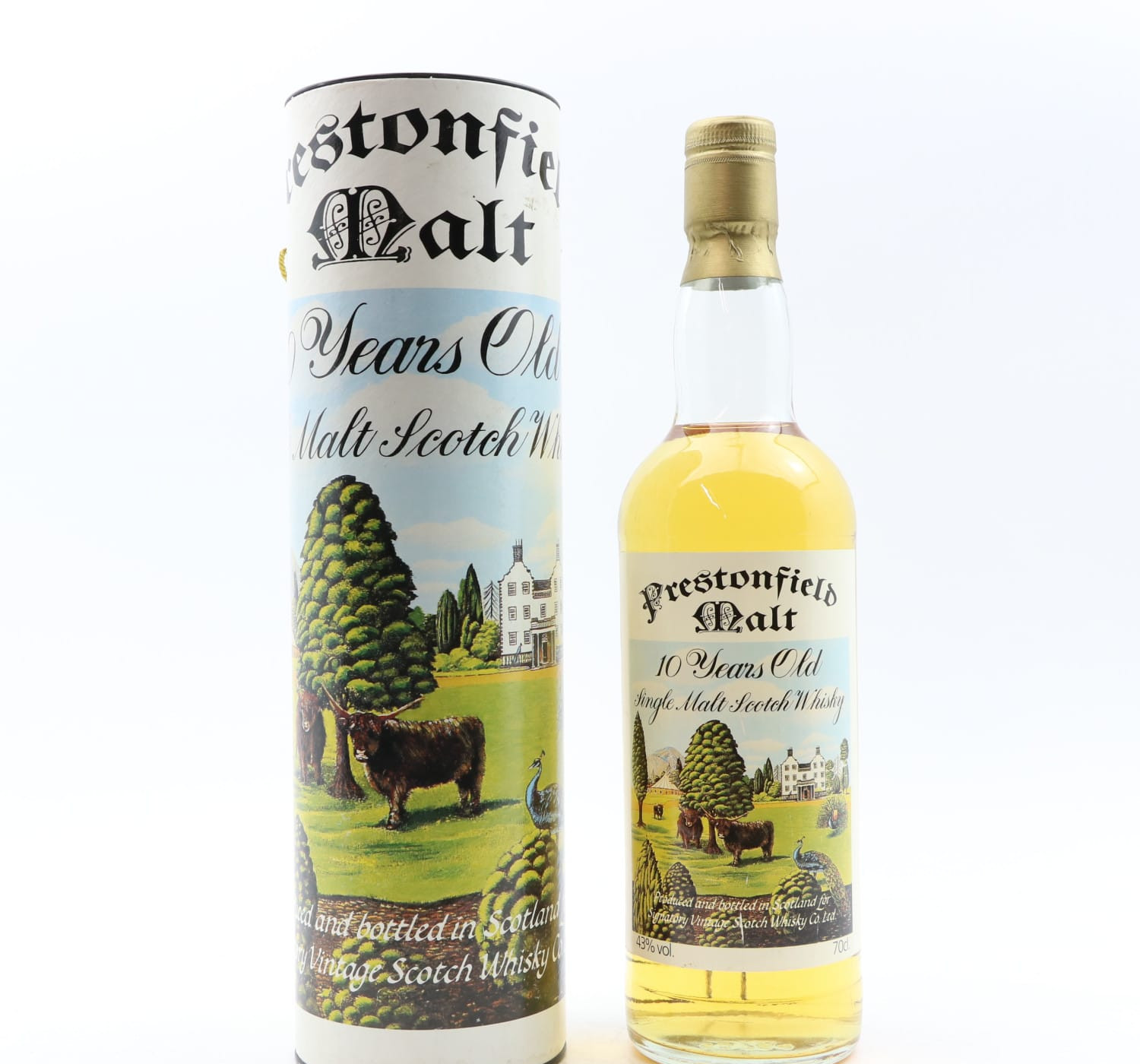 Prestonfield Malt 10 Year Old For Signatory Whisky