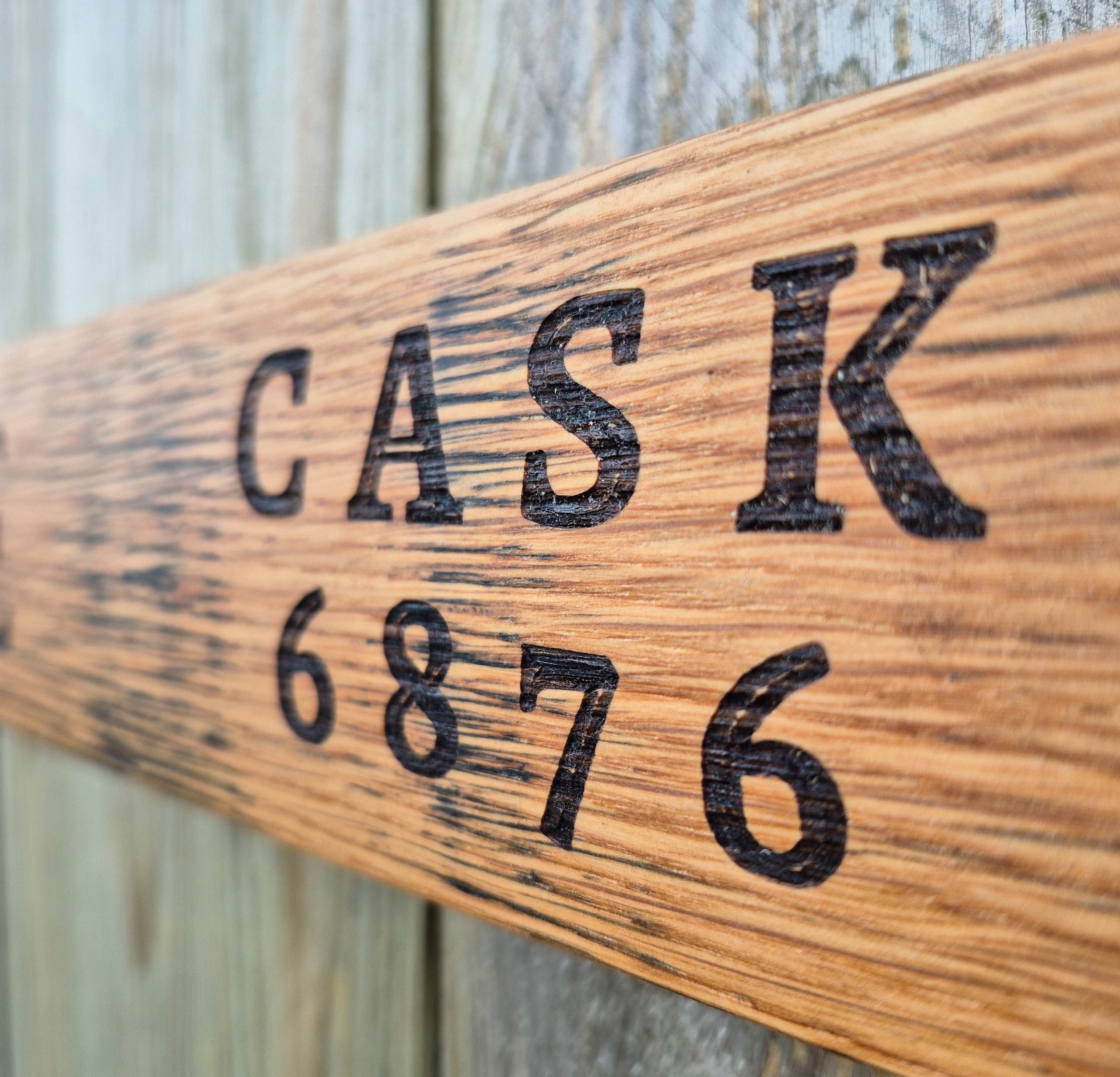 Glenmorangie 1999 Reclaimed Oak Whisky Barrel Stave Wall Plaque - Image 5