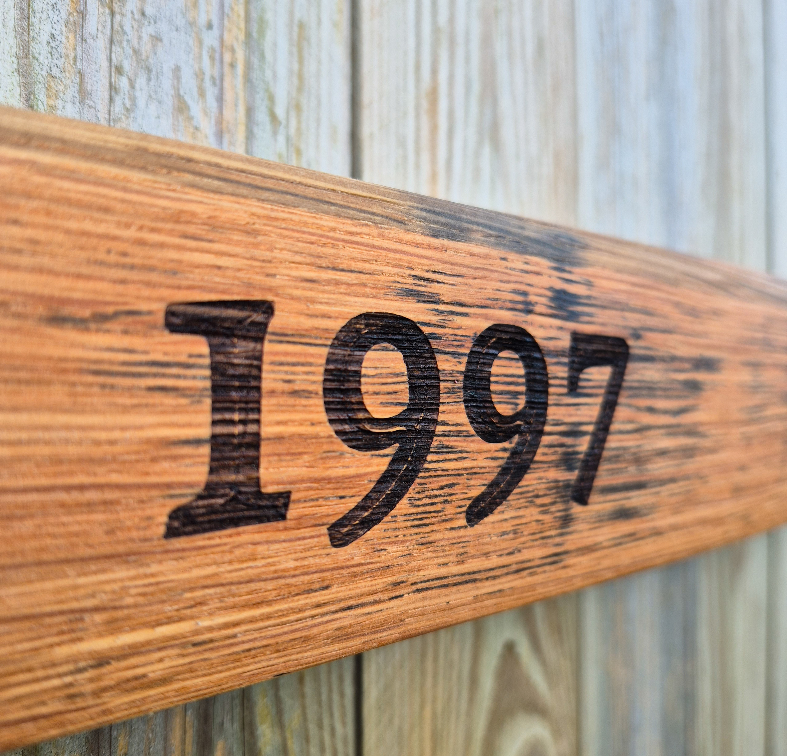 Clynelish 1997 Reclaimed Oak Whisky Barrel Stave Wall Decor - Image 6