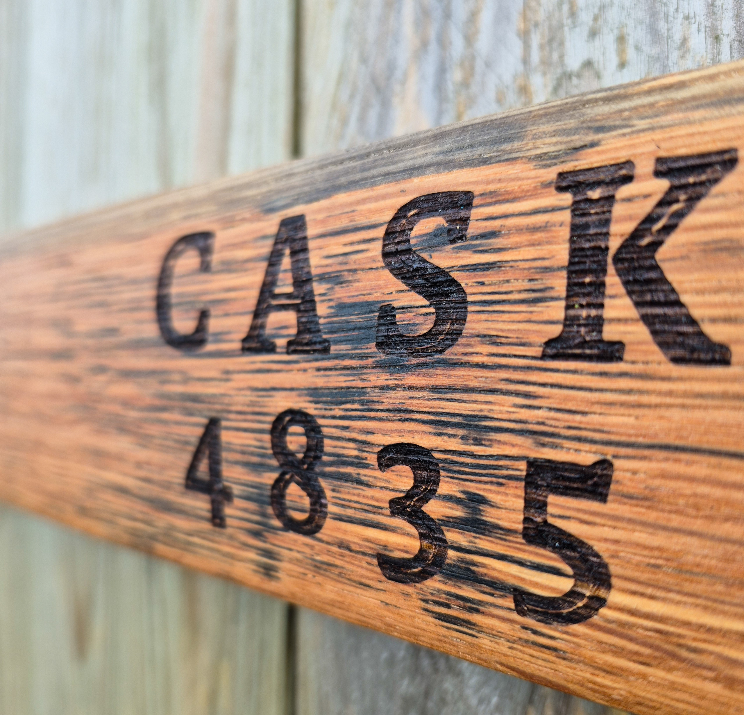 Clynelish 1997 Reclaimed Oak Whisky Barrel Stave Wall Decor - Image 5