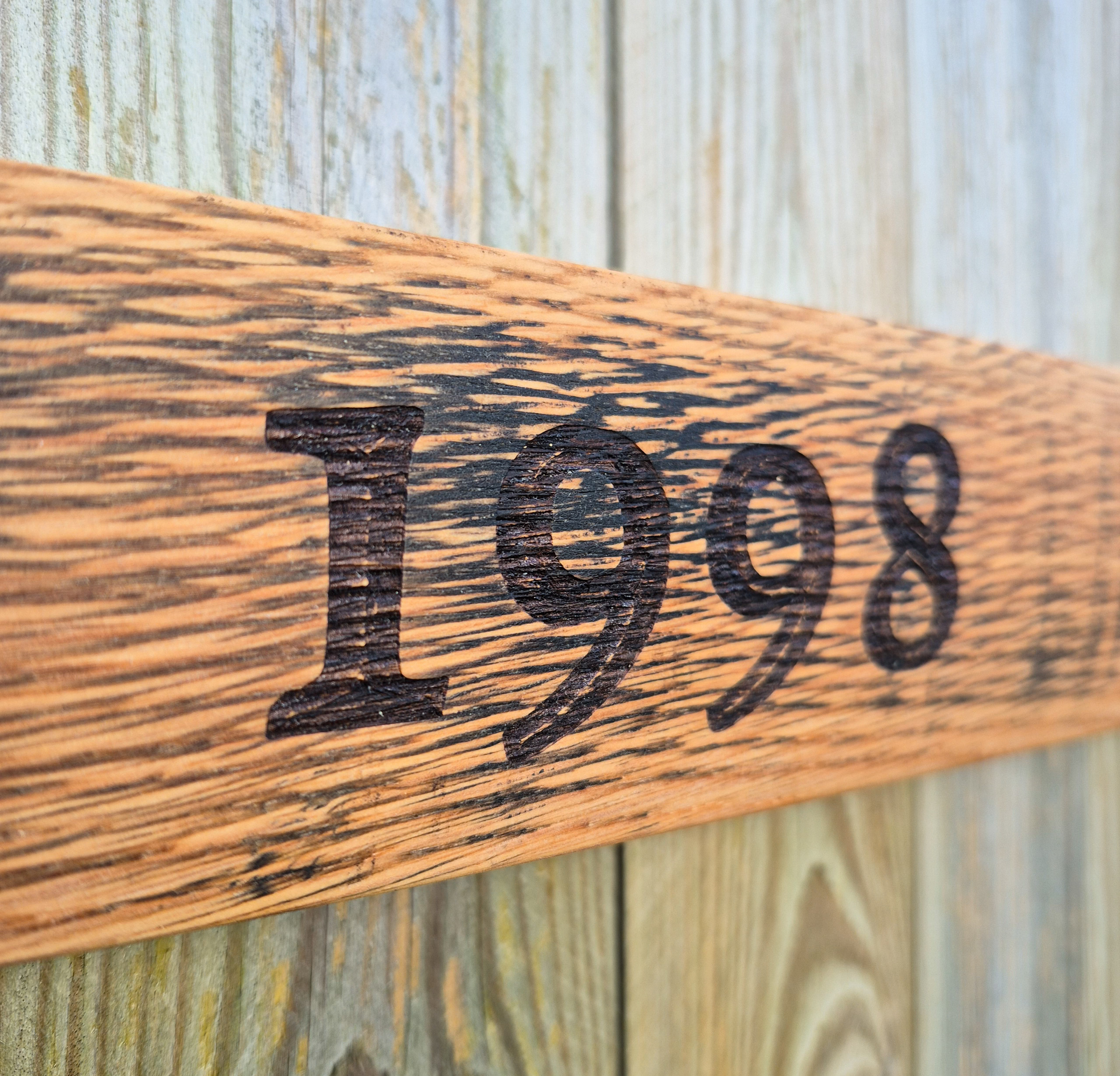 Glengoyne 1998 Reclaimed Oak Whisky Barrel Stave Wall Decor - Image 3