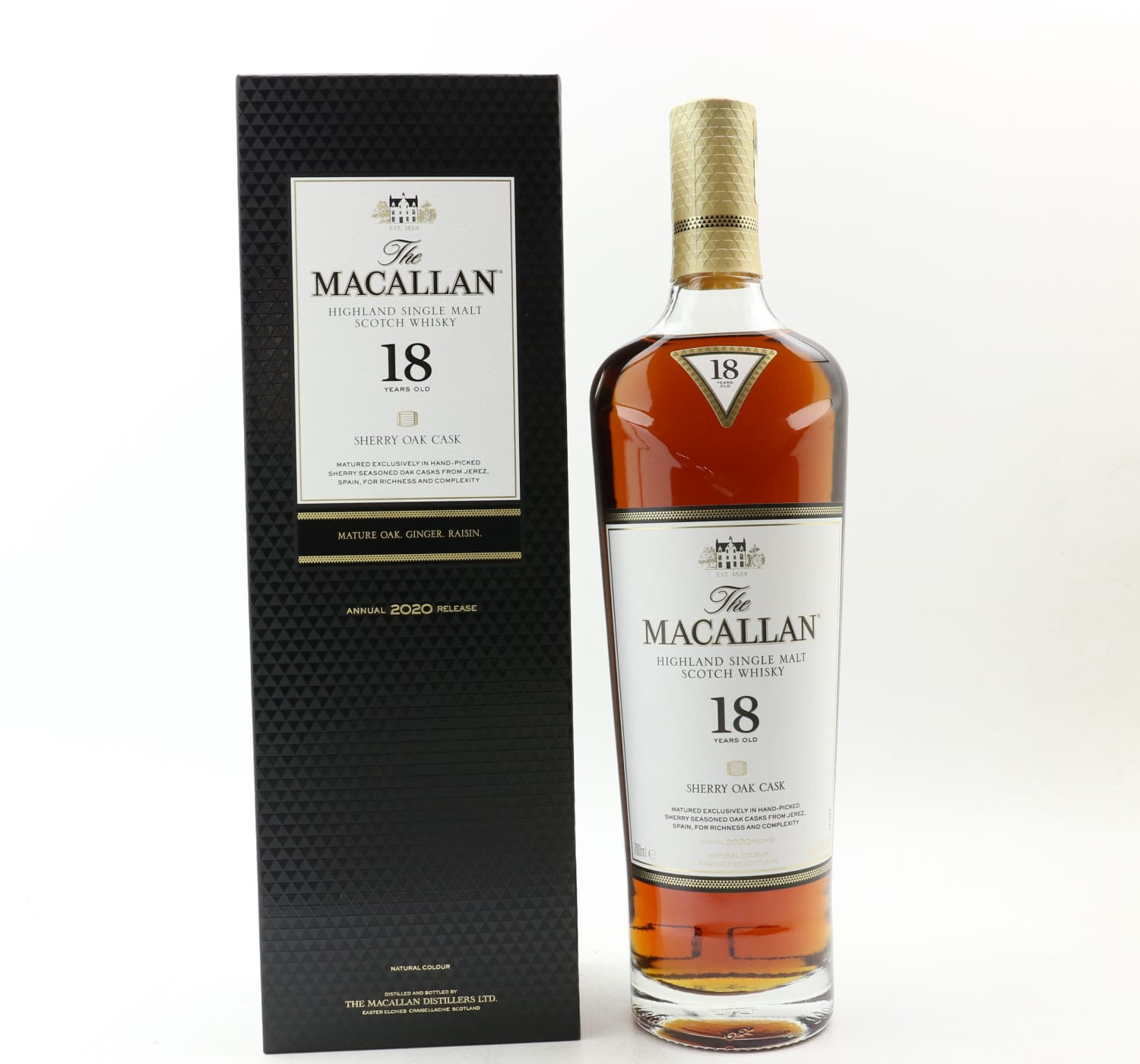 Macallan 18 Year Old Sherry Oak 2020 Release Whisky