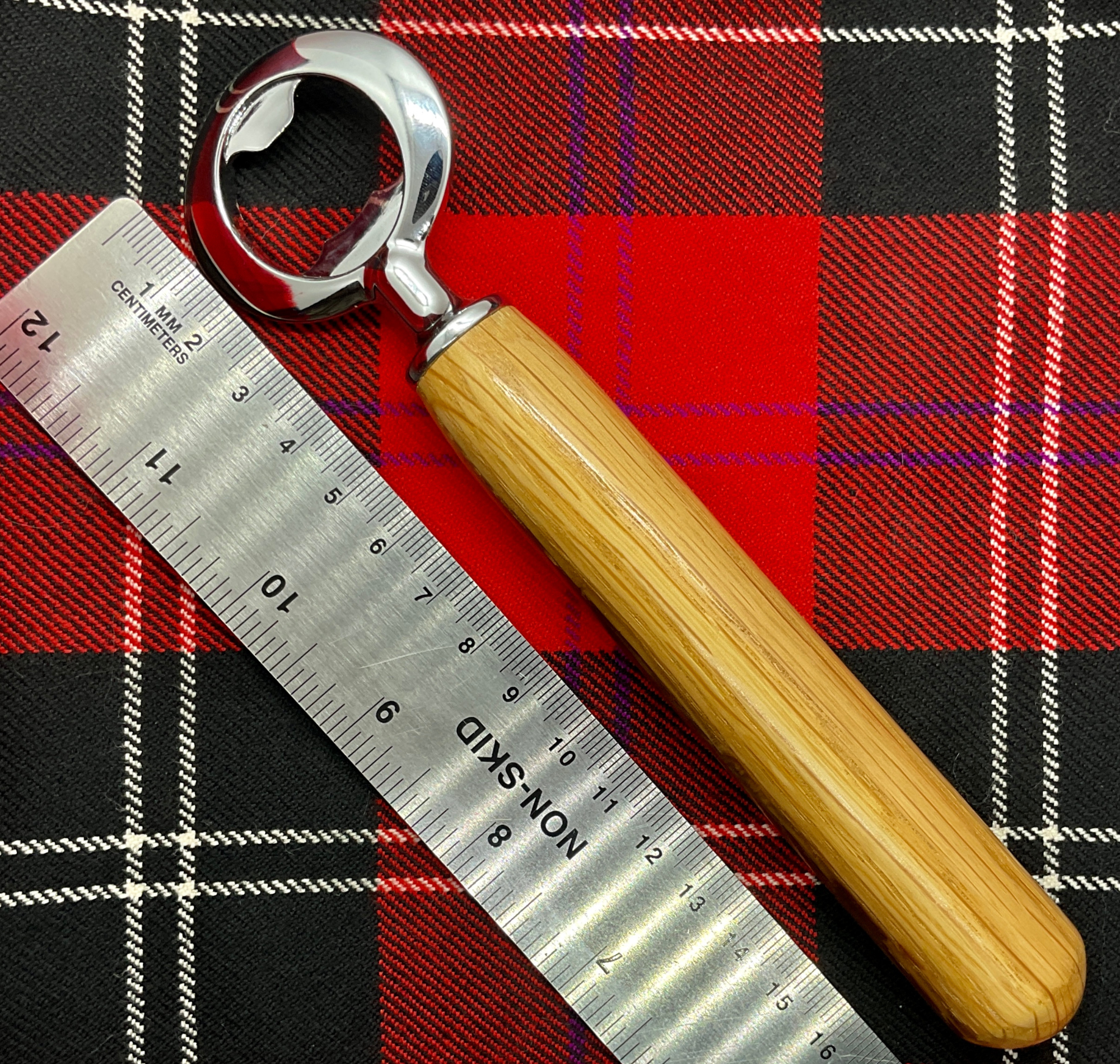 Whisky Oak Barrel Wooden Bottle Opener - Image 2