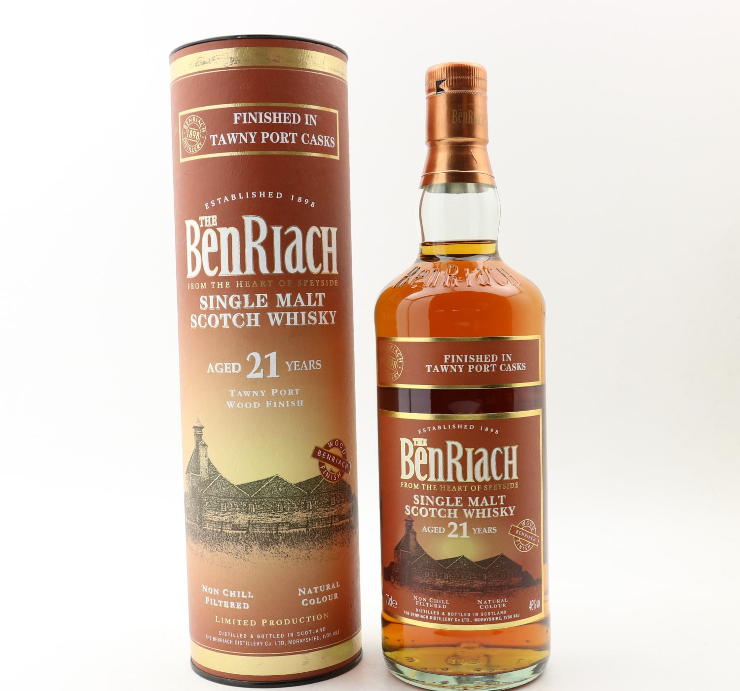BenRiach 21 Year Old Tawny Port Finish Whisky