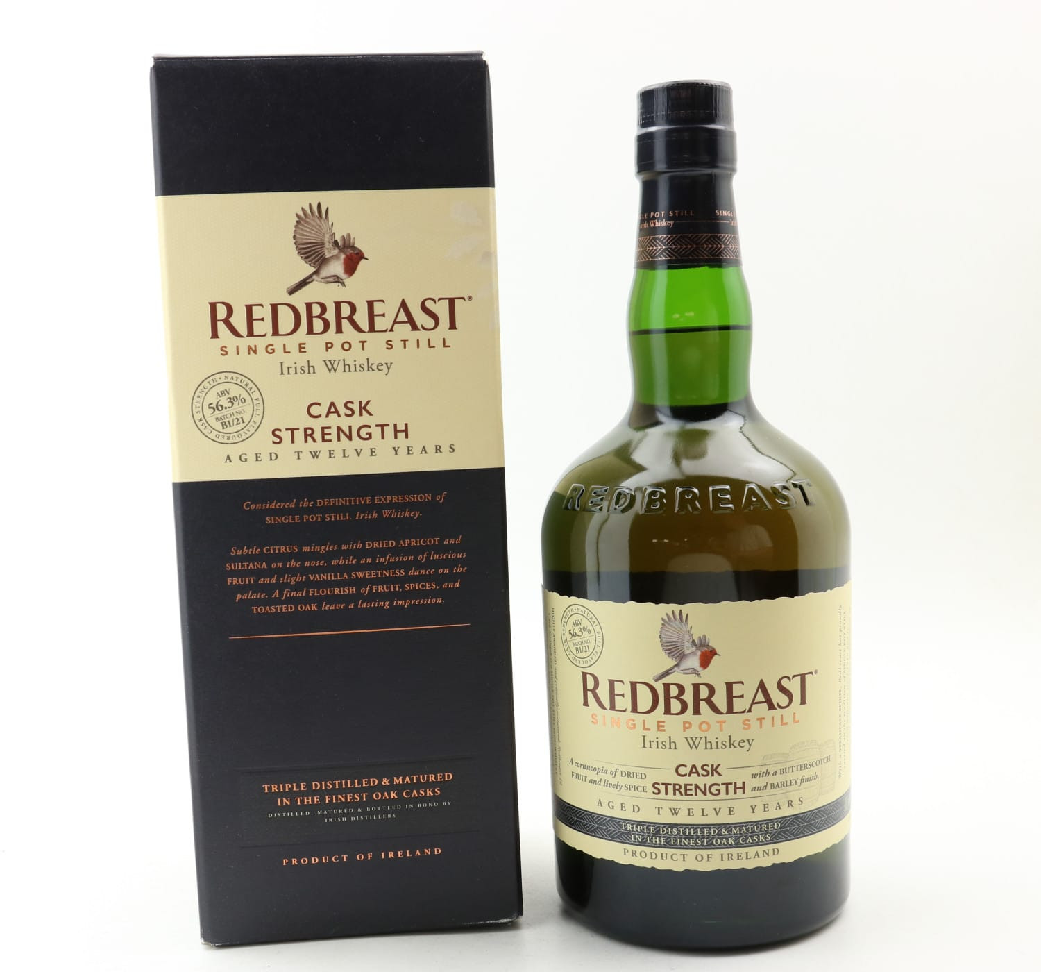 Redbreast 12 Year Old Cask Strength Edition Whisky 
