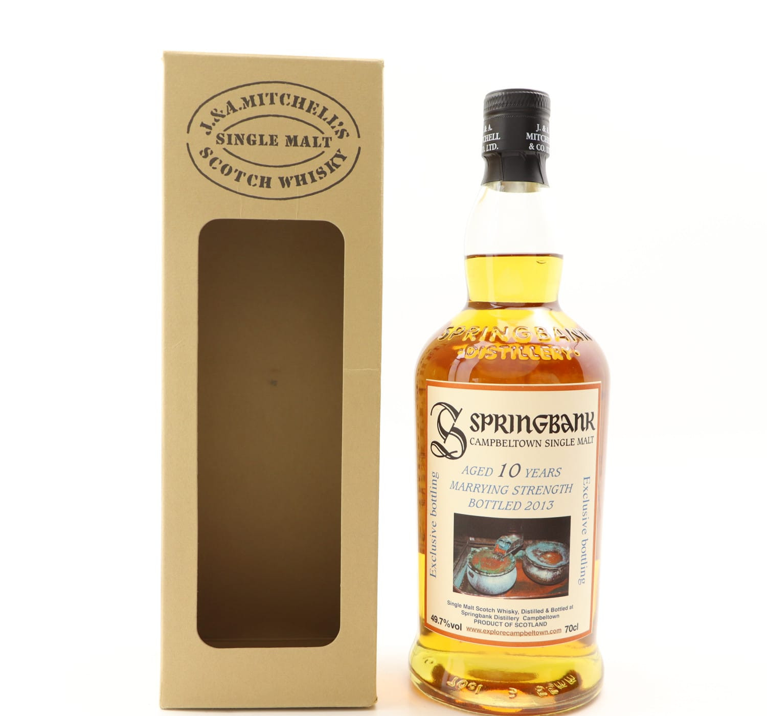 Springbank 10 Year Old Marrying Strength 2013 Release Whisky