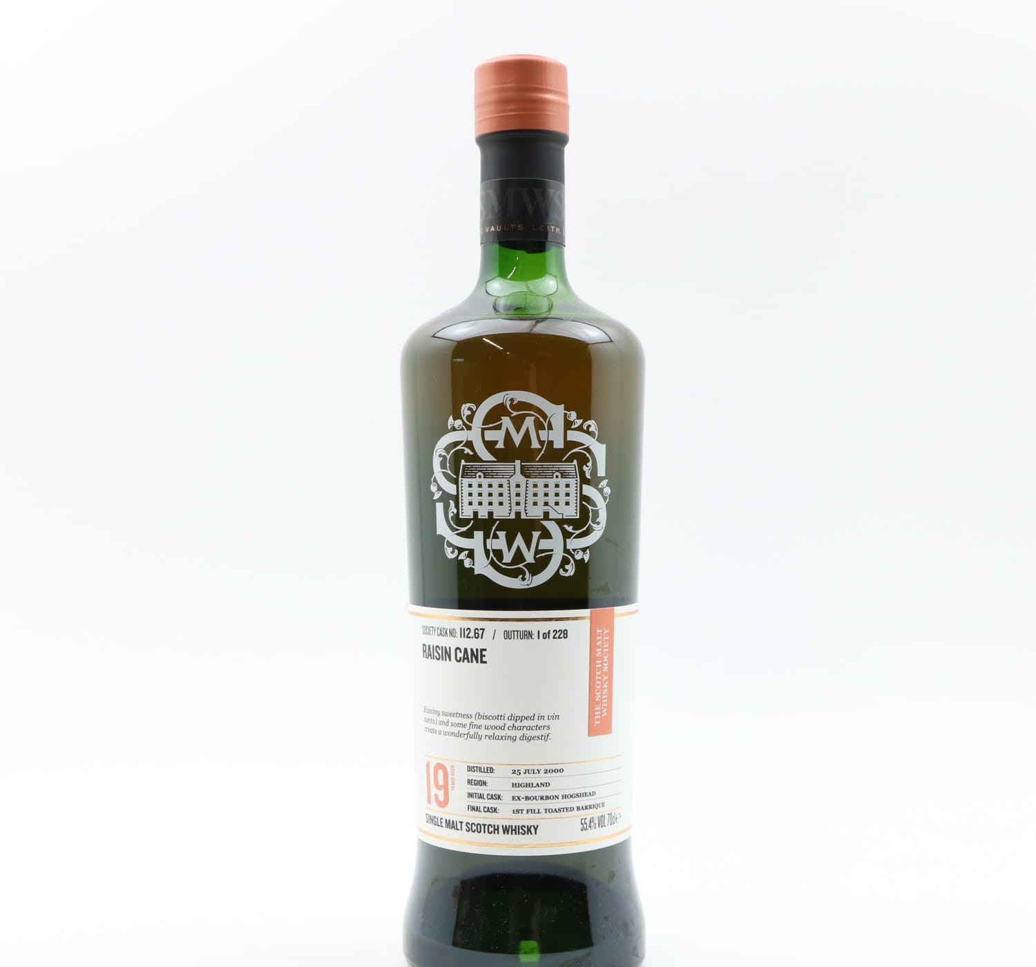 SMWS 112.67 Loch Lomond (Inchmurrin) 2000 19 Year Old Whisky 