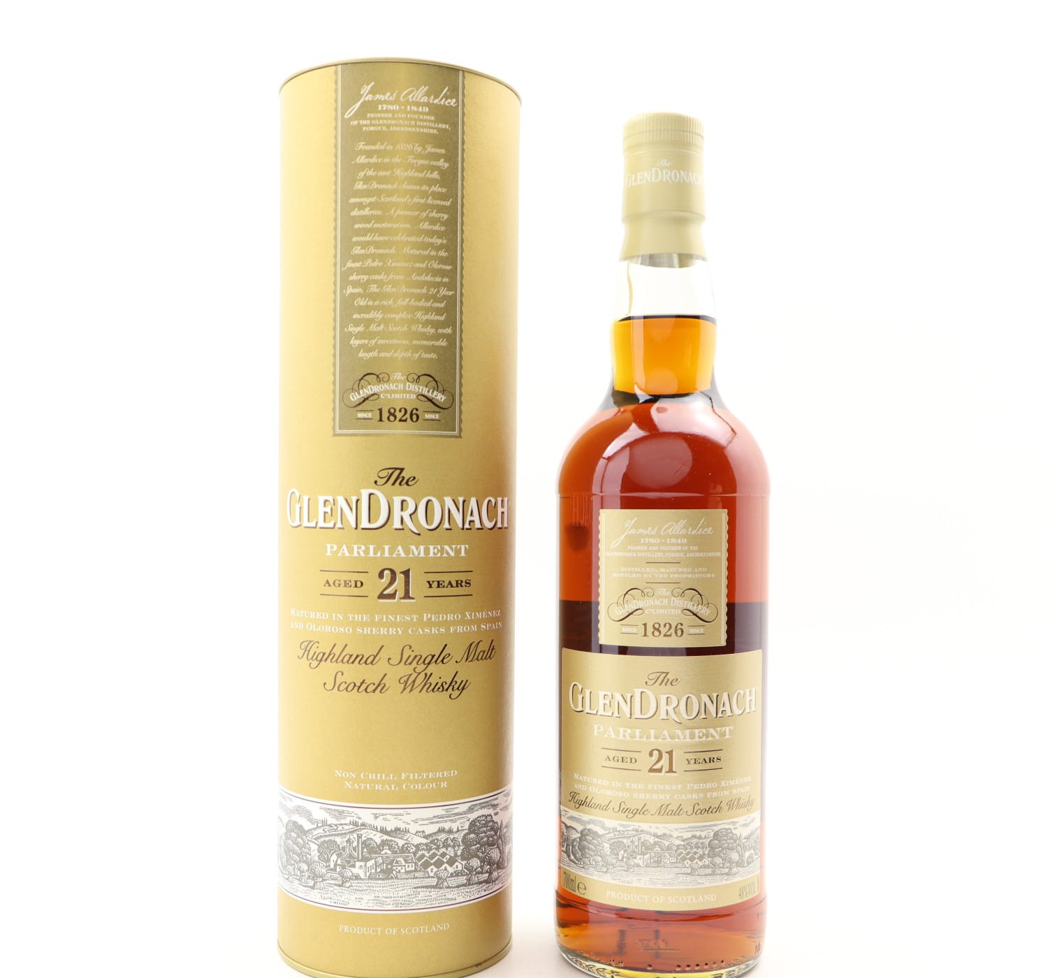 GlenDronach 21yr bottle