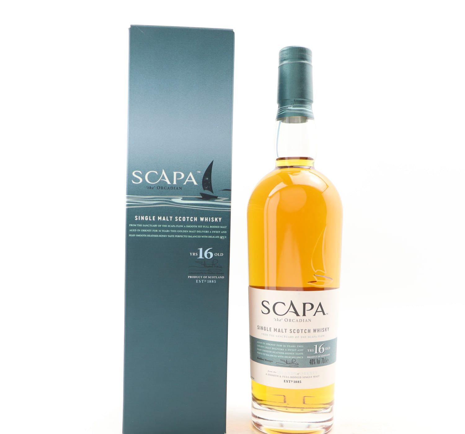 Scapa 16 Year Old Whisky 