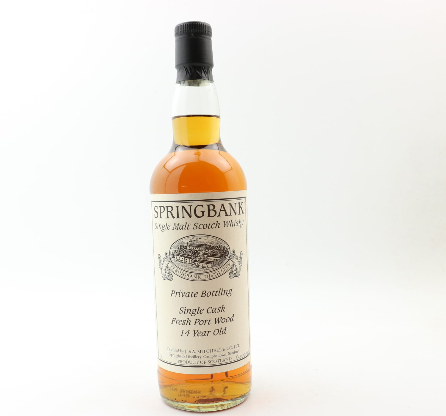 Springbank 14 Year Old Fresh Port Wood Private Bottling Whisky 