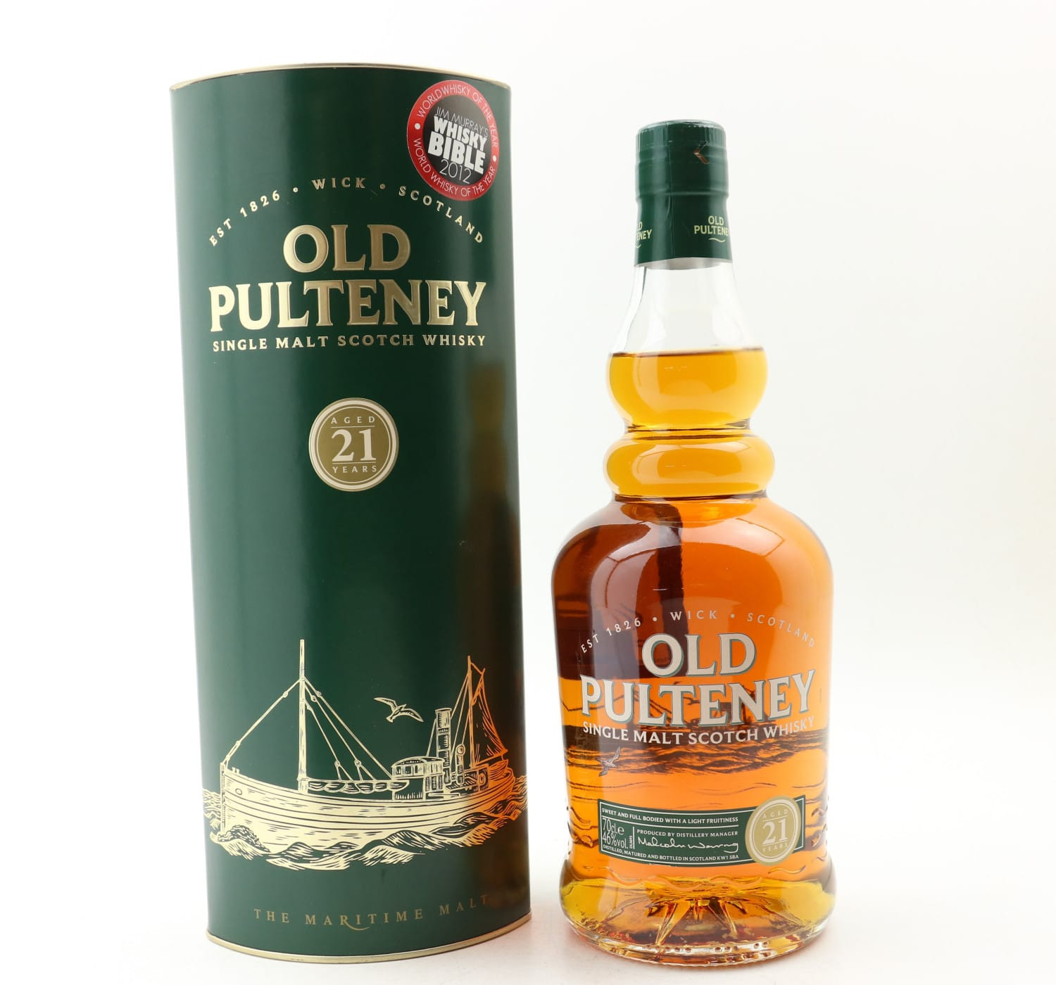 Old Pulteney 21 Year Old Whisky 