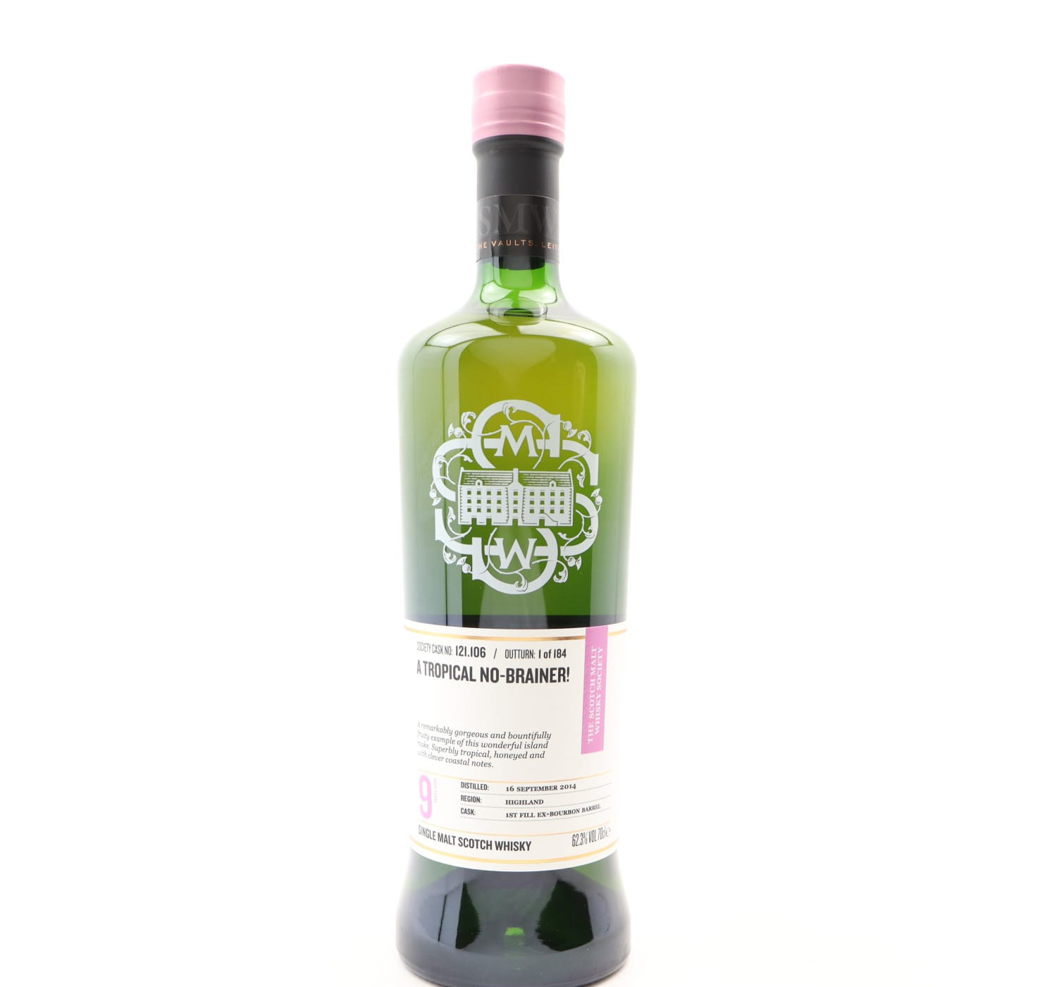 SMWS 121.106 Arran 2014 9 Year Old Whisky 