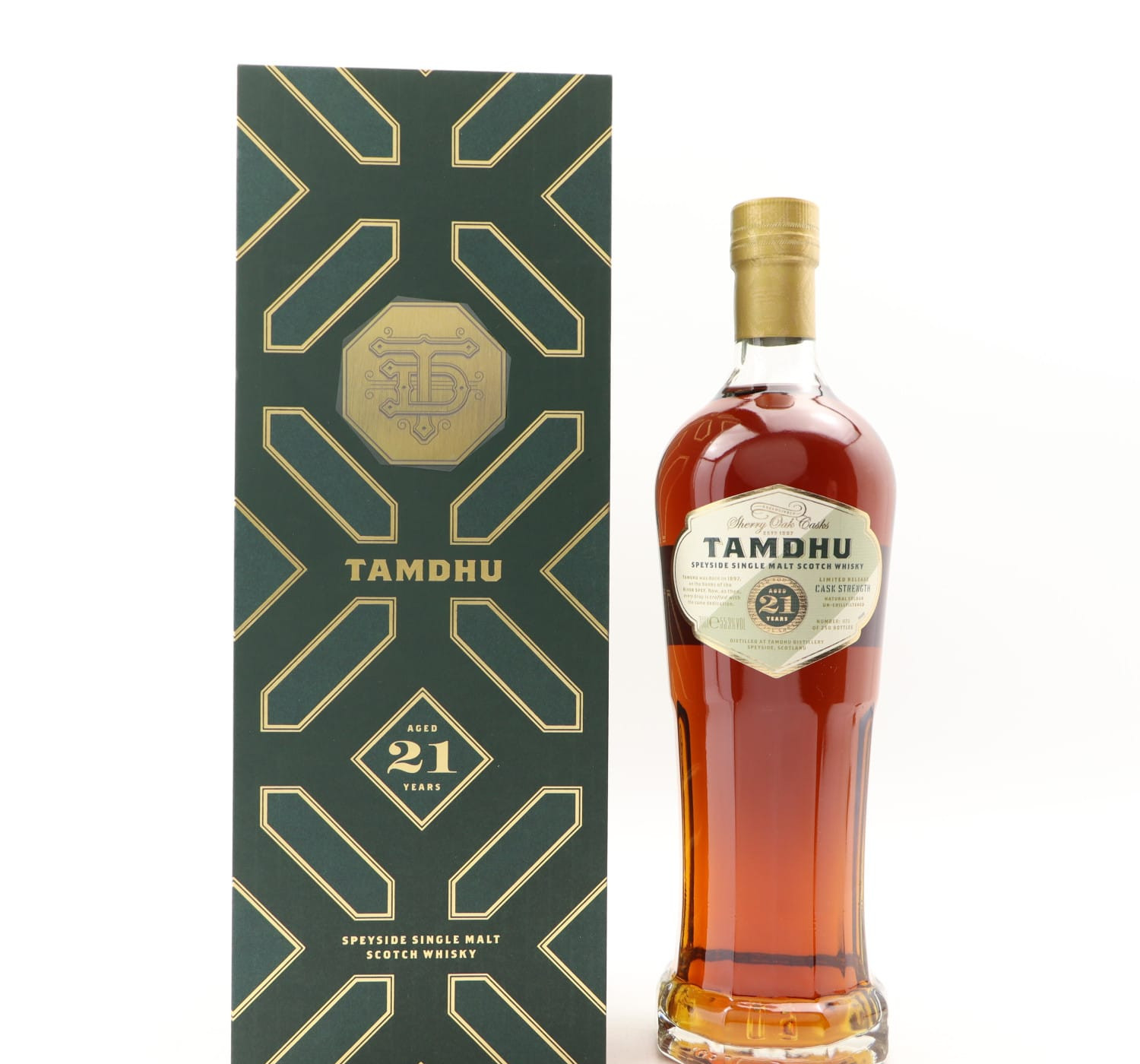 Tamdhu 21 Year Old Cask Strength Limited Edition Whisky