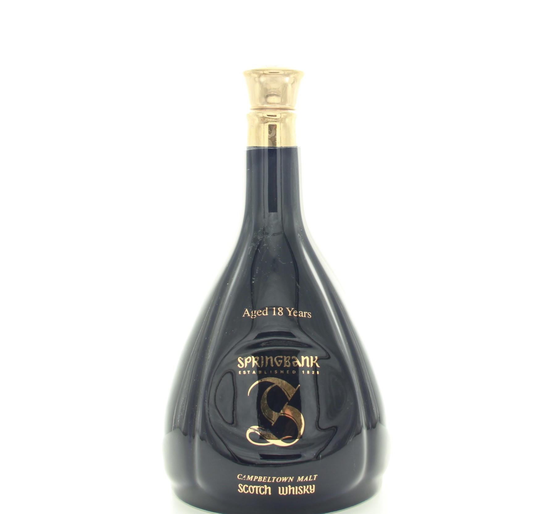 Springbank 18 Year Old Campbeltown Malt (Ceramic Decanter) 75cl 43% Campbeltown Scotland Whisky 