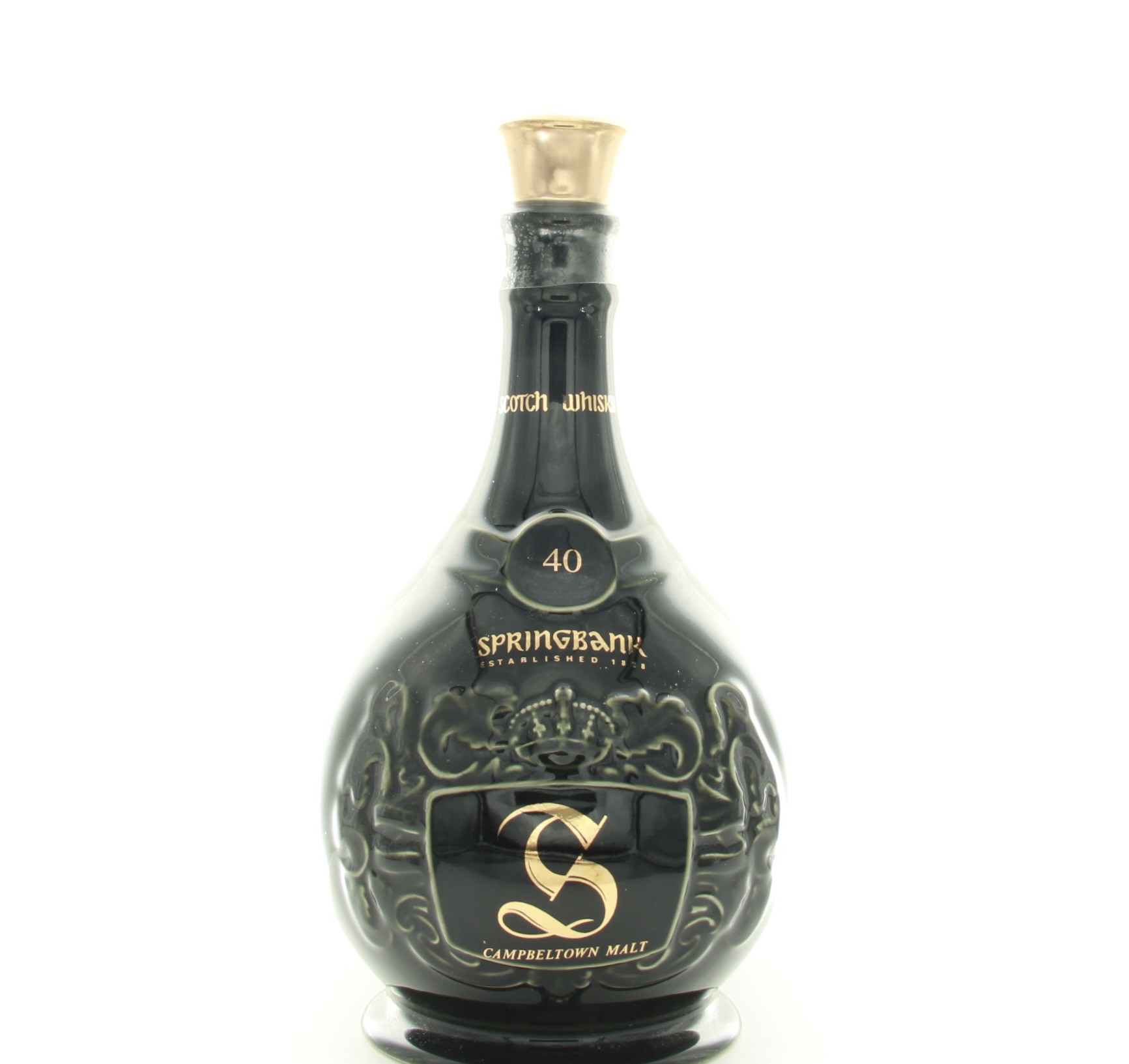 Springbank 40 Year Old Campbeltown Malt (Ceramic Decanter) 70cl 43% Campbeltown Scotland Whisky 