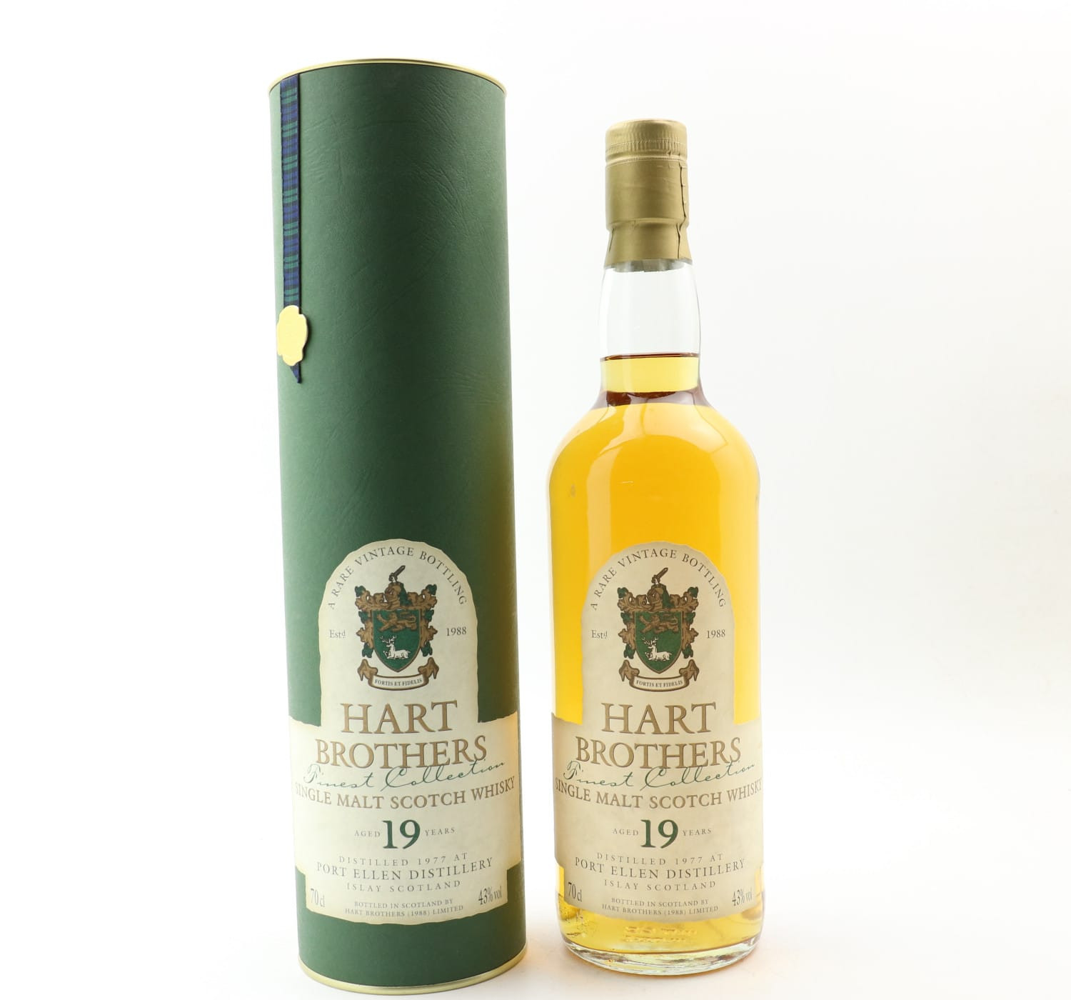 Port Ellen 1977 19 Year Old Hart Brothers Whisky 