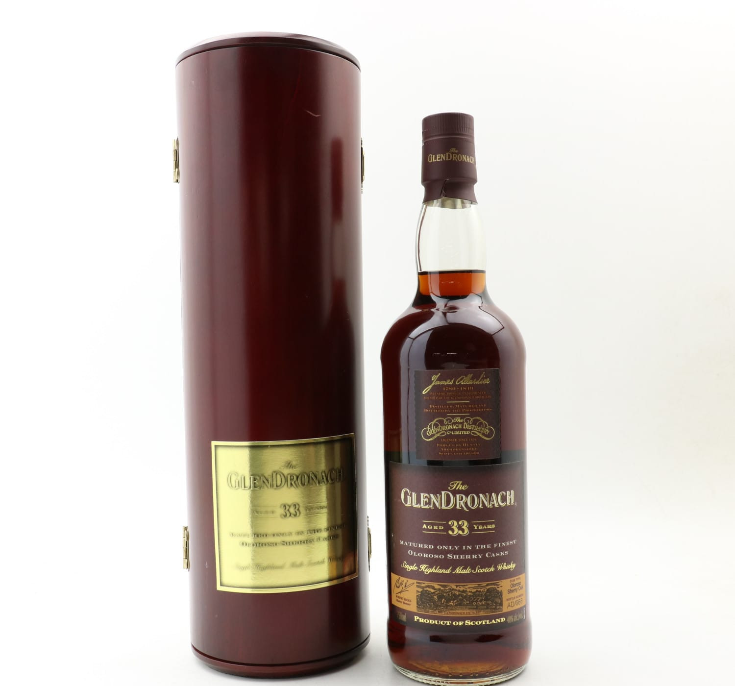 GlenDronach 33 Year Old 75cl Whisky