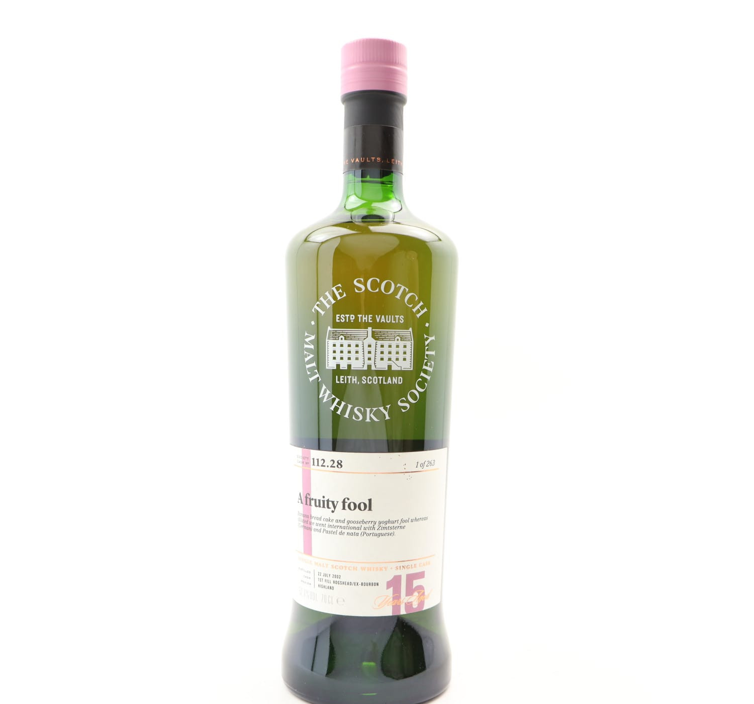 SMWS 112.28 Loch Lomond (Inchmurrin) 2002 15 Year Old Whisky