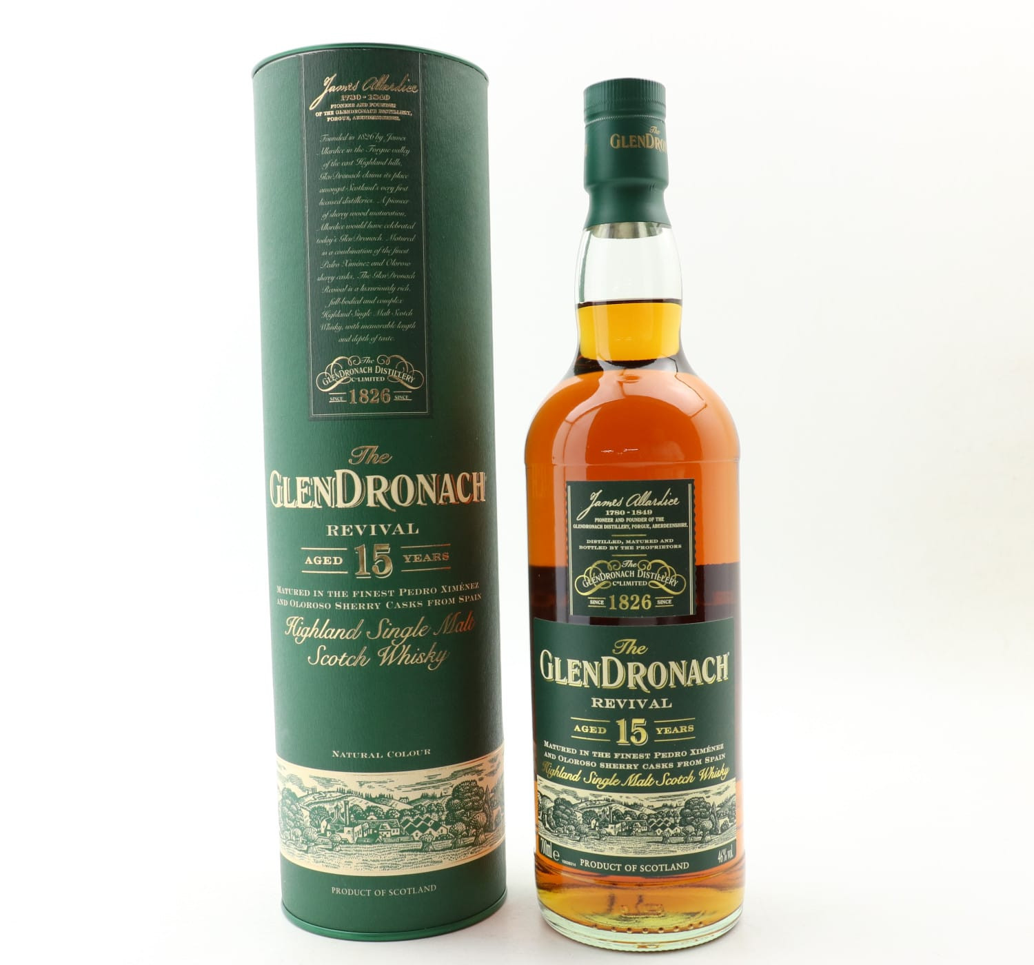 GlenDronach 15 Year Old Revival Whisky 