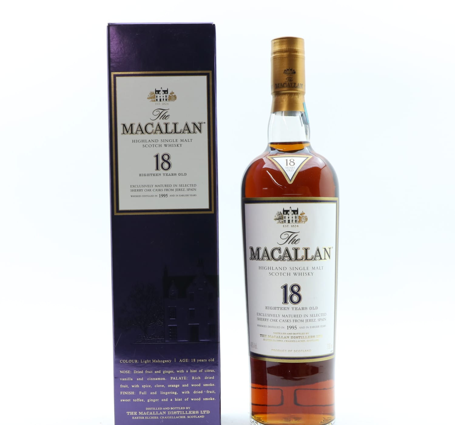Macallan 18 Year Old 1995 Whisky