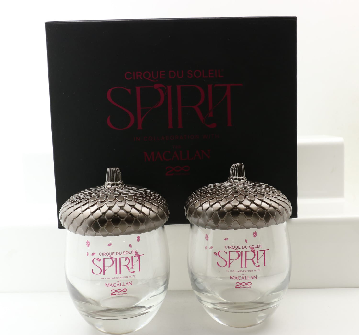 Macallan 200th Anniversary Cirque du Soleil Glasses Set Whisky