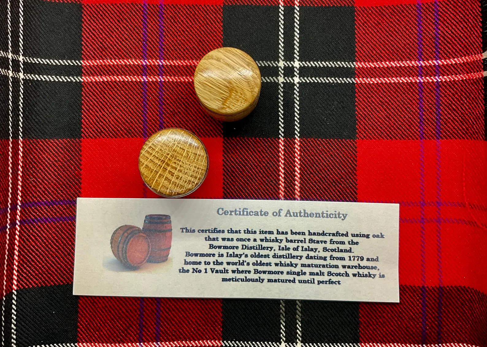 Authentic Whisky Barrel Oak Bottle Stopper - Image 4