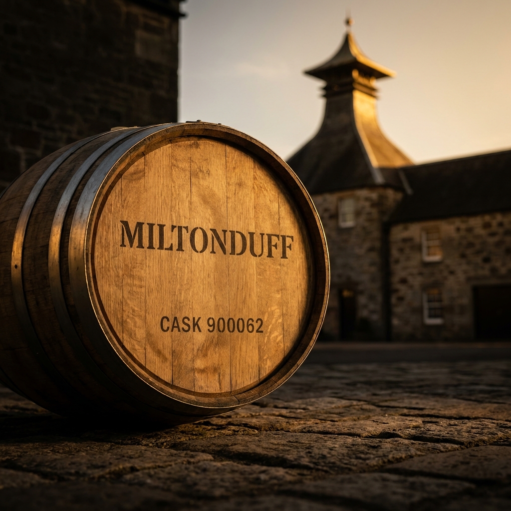 Miltonduff 2011 13 Year Old Bourbon Barrel &ndash; Cask 900062 (Held in Bond) Casks 
