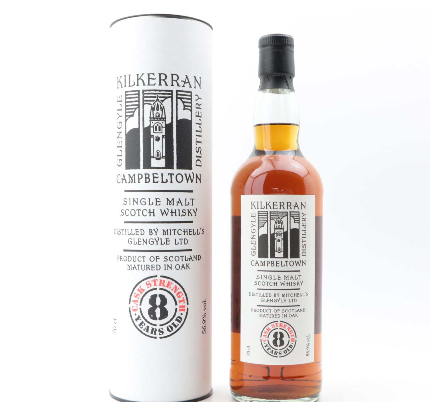Kilkerran 8 Year Old Cask Strength Sherry Cask Matured Batch #5 Whisky 