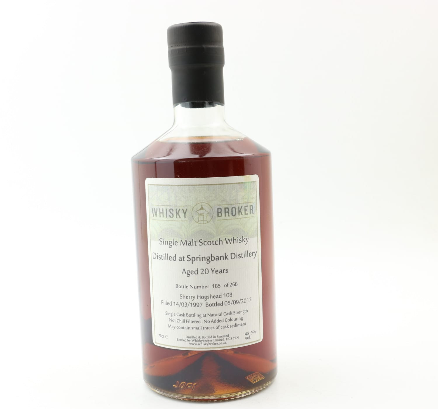 Springbank 1997 20 Year Old Whisky Broker Whisky 