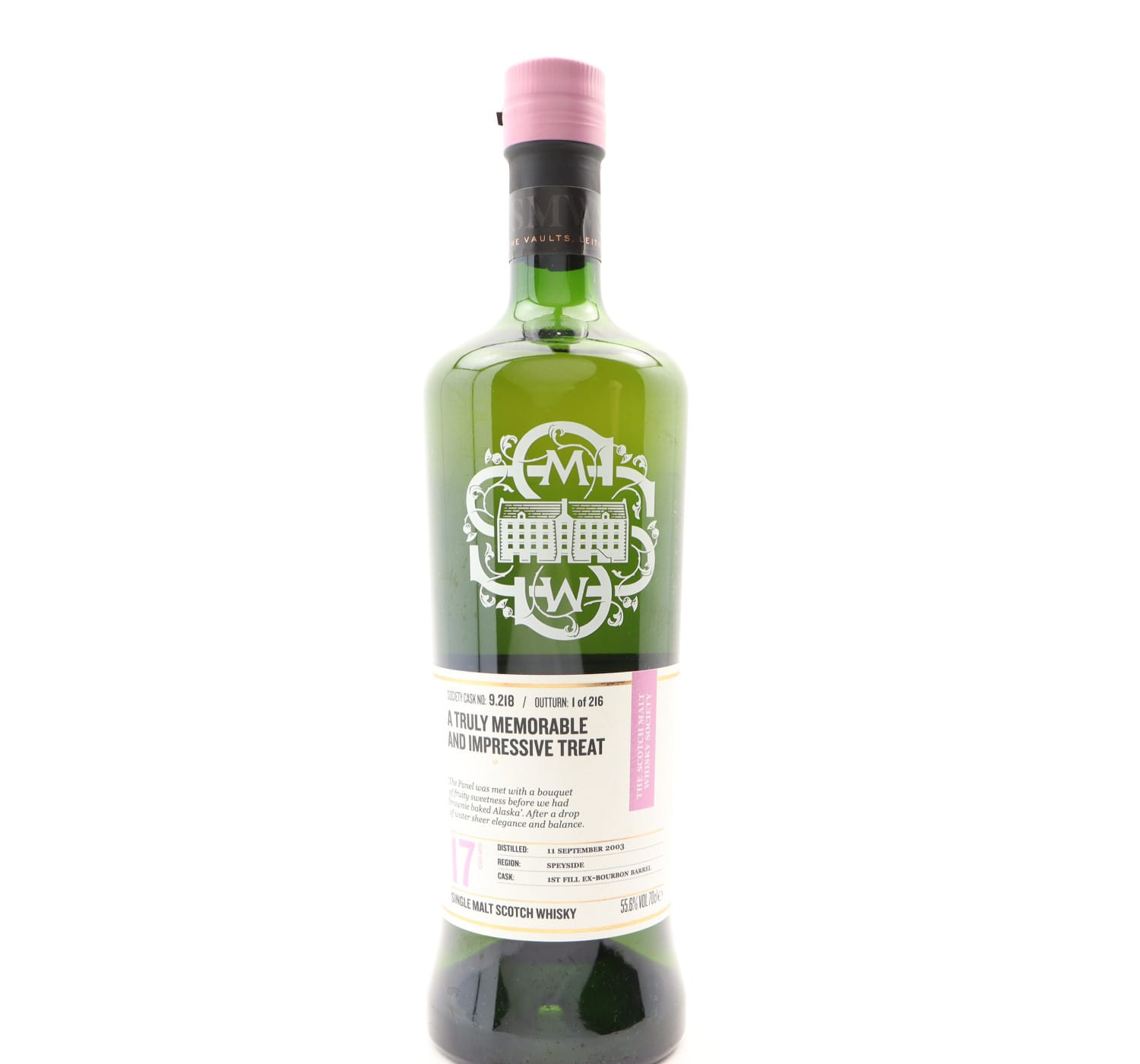 SMWS 9.218 Glen Grant 2003 17 Year Old Whisky 