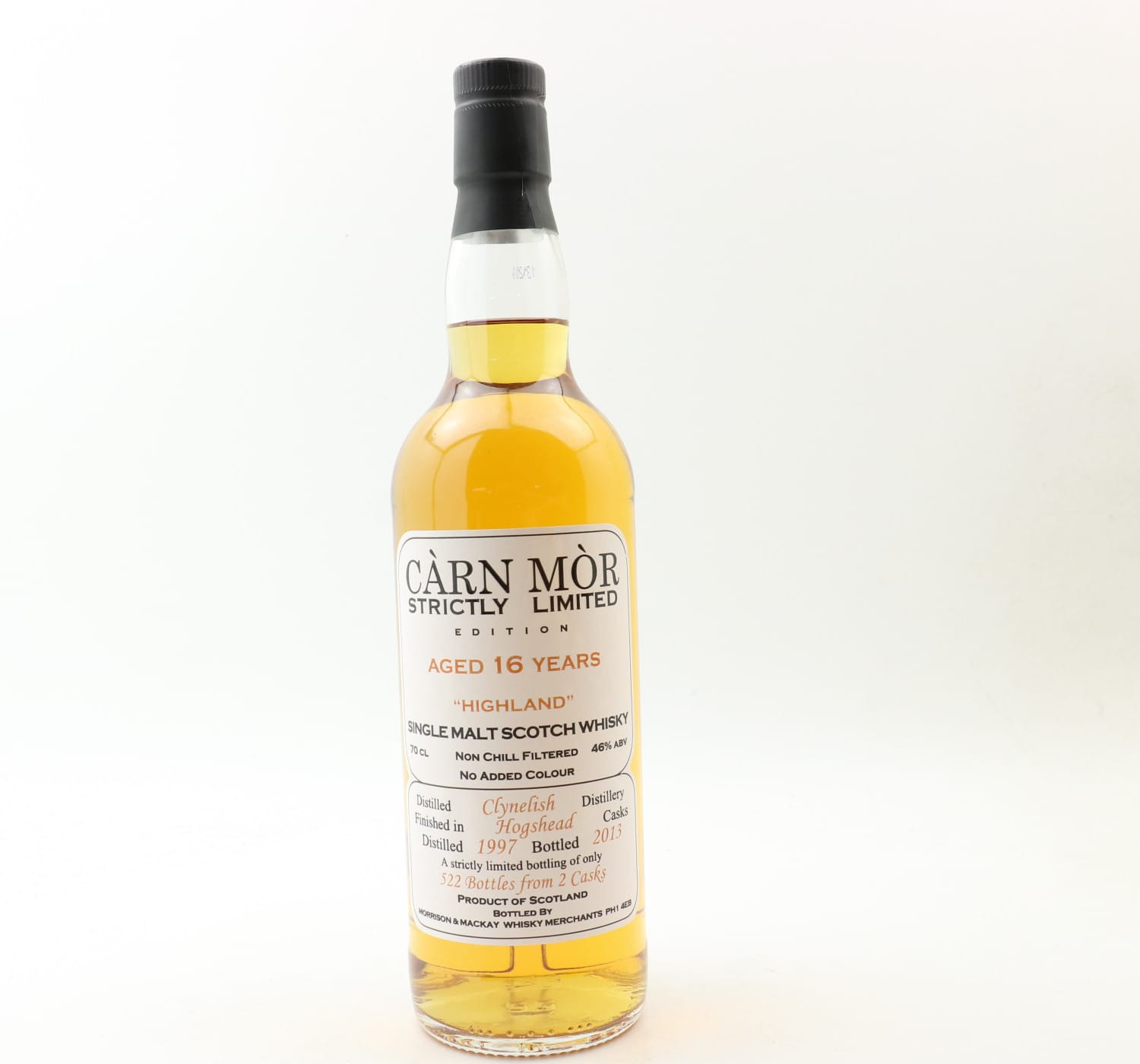 Clynelish 1997 16 Year Old Carn Mor Whisky