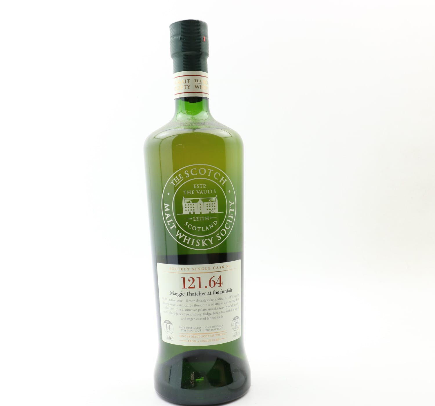 SMWS 121.64 Arran 1998 14 Year Old Whisky 