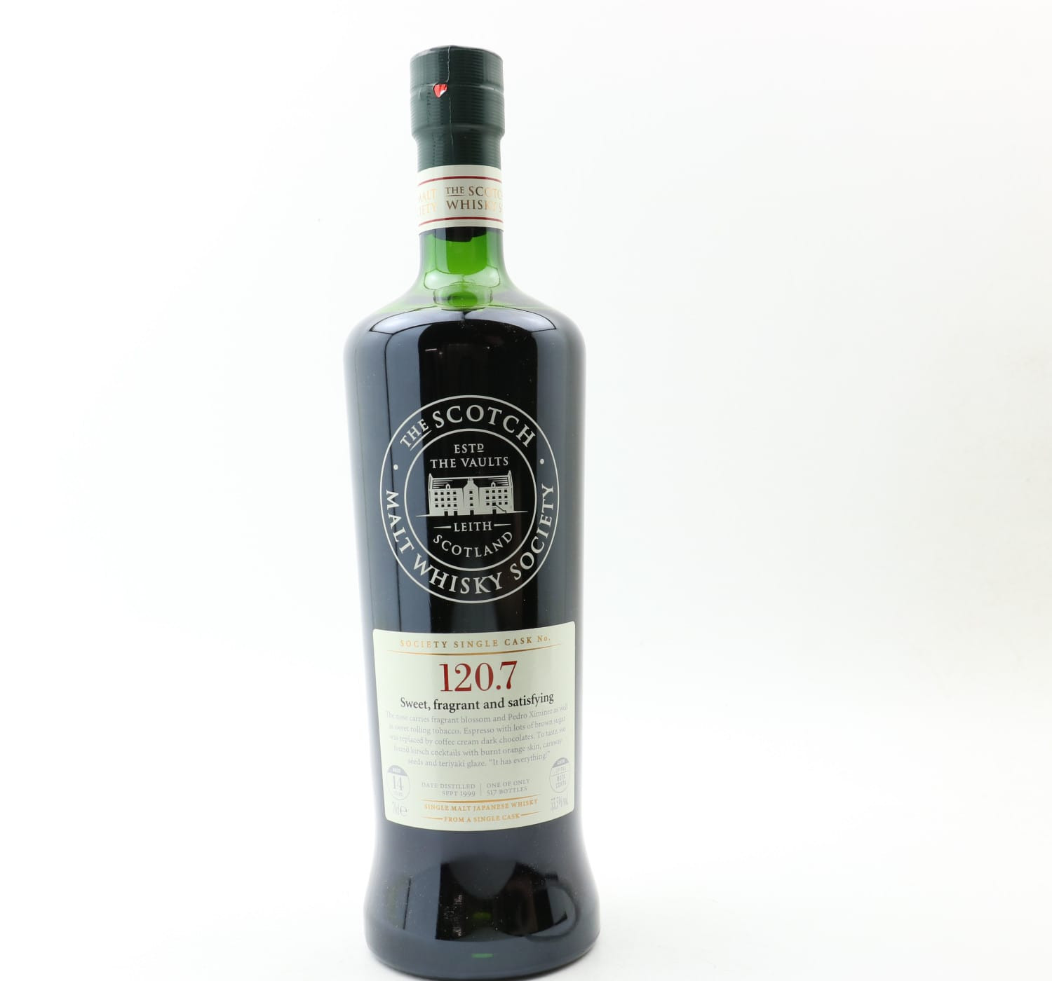 SMWS 120.7 Hakushu 1999 14 Year Old Whisky 
