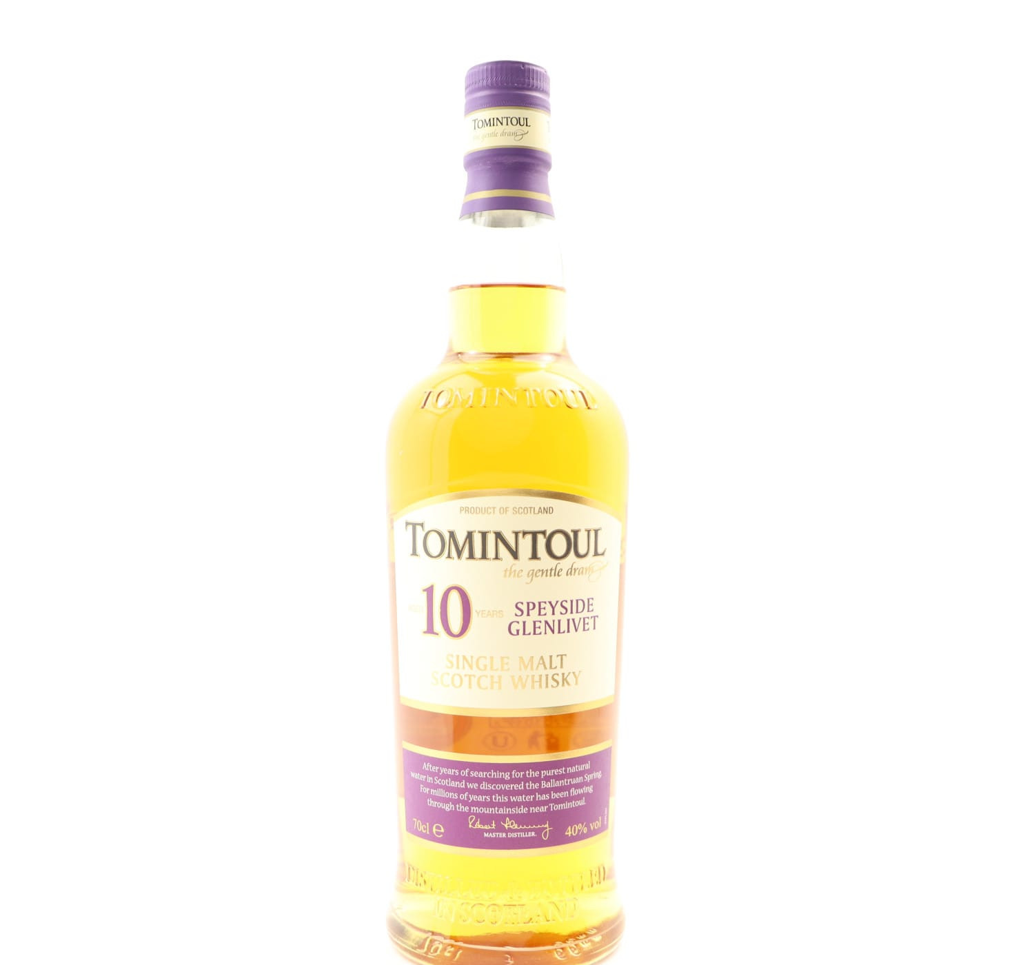 Tomintoul 10 Year Old Whisky 