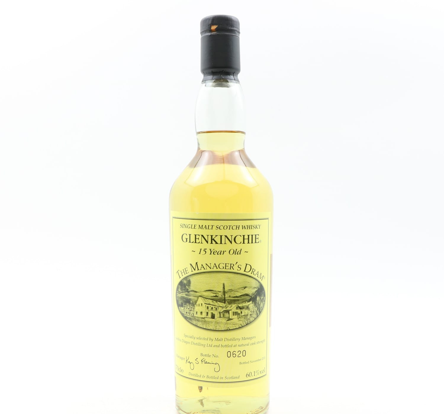 Manager’s Dram Glenkinchie 15 Year Old Whisky 
