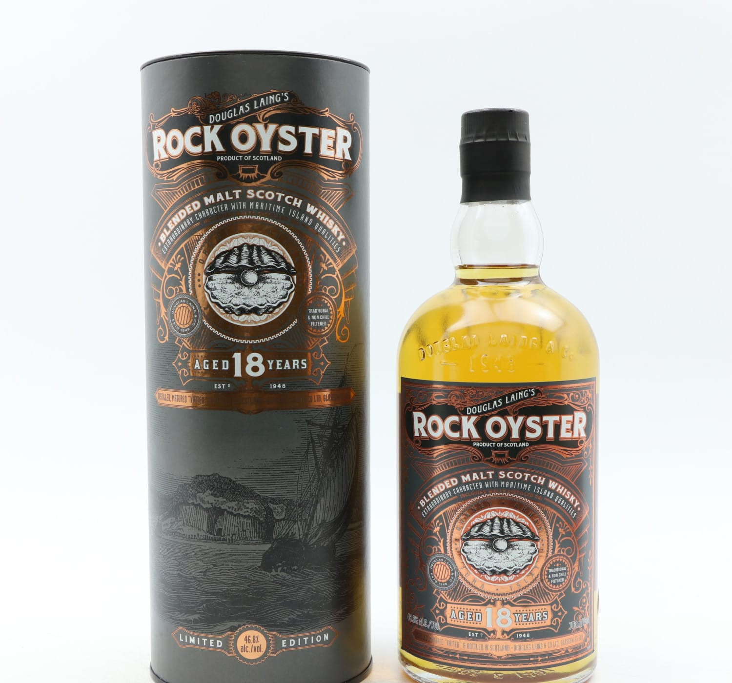 Rock Oyster 18 Year Old Whisky 