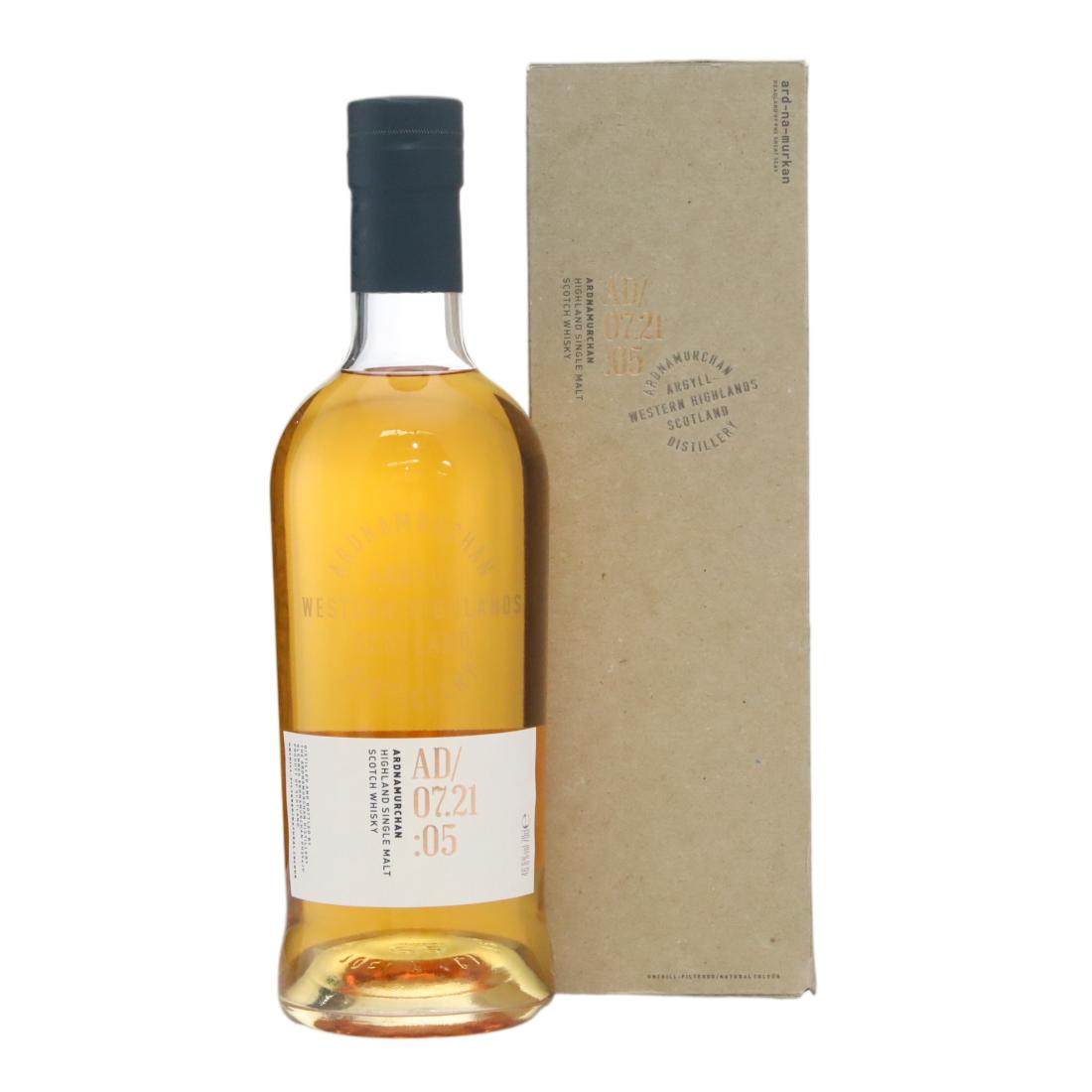 Ardnamurchan AD/07.21:05 N/Acl 46.80% Scotland Whisky