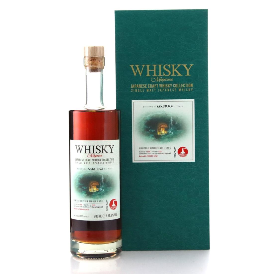 Sakurao 2019 Japanese Craft Whisky Collection N/Acl 51.60% Japan Whisky